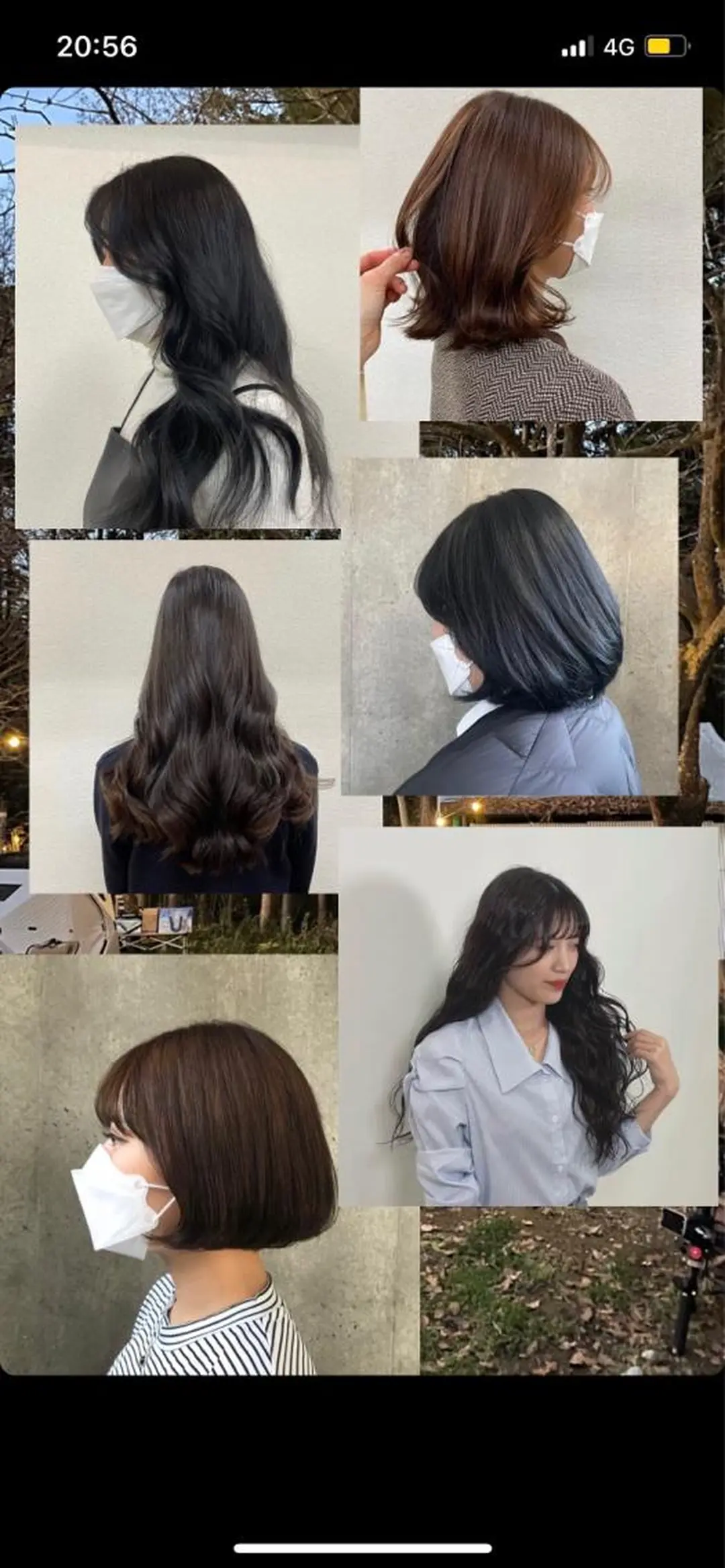 セミロング カラー もりたみかこ 美容師お休み中のヘアスタイル
