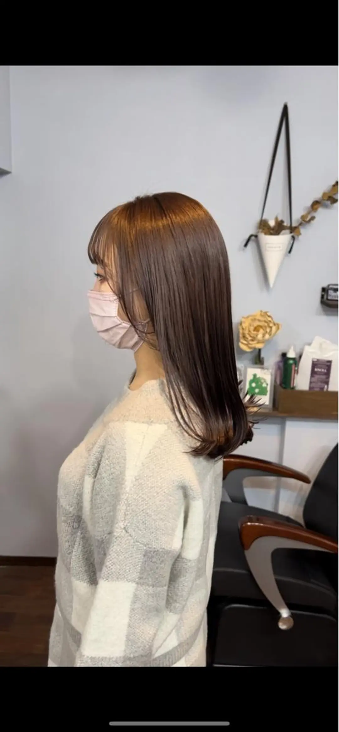 ミディアム カラー 透明感カラー グレージュ パープルカラー パープルグレージュ 🌈美髪✂︎艶色🎨 頭皮改善🍀TAKUのヘアスタイル