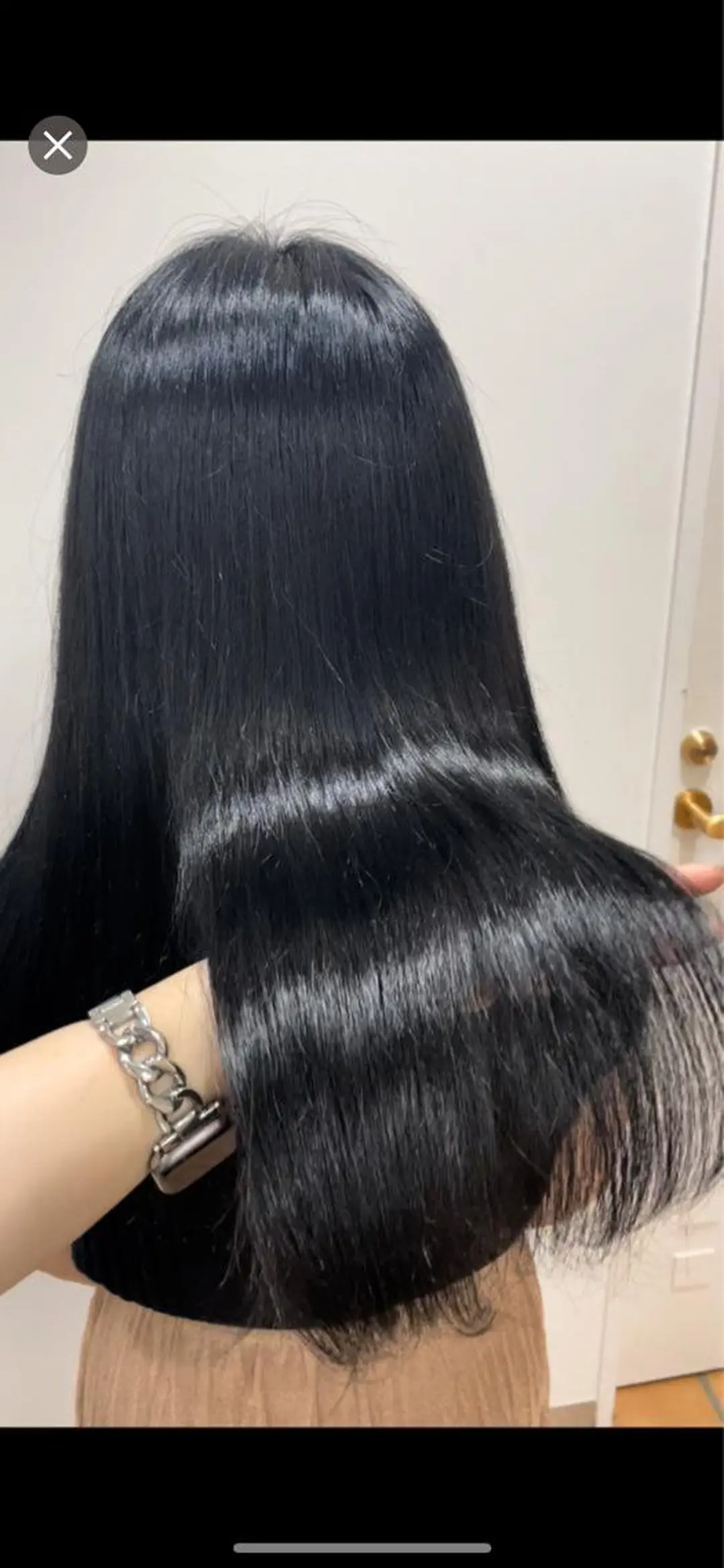 セミロング カラー うるツヤハイトーン/ レイヤー⟡mayuのヘアスタイル