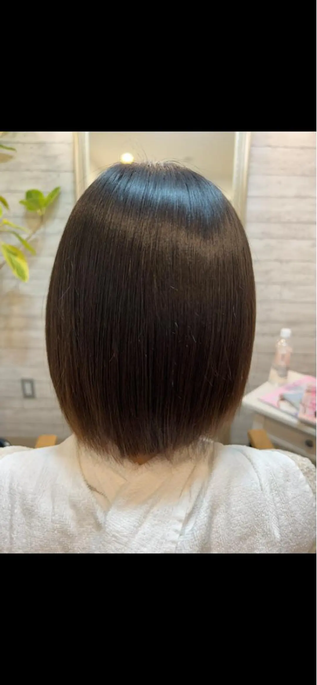 ショート 縮毛矯正 縮毛矯正 努島 樹のヘアスタイル