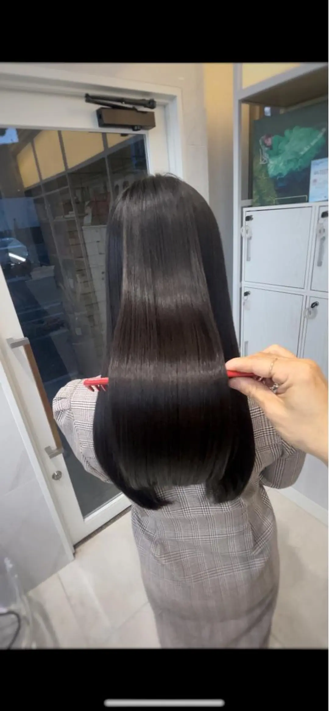 ロング 中顔面短縮 顔まわり新田大翔のヘアスタイル