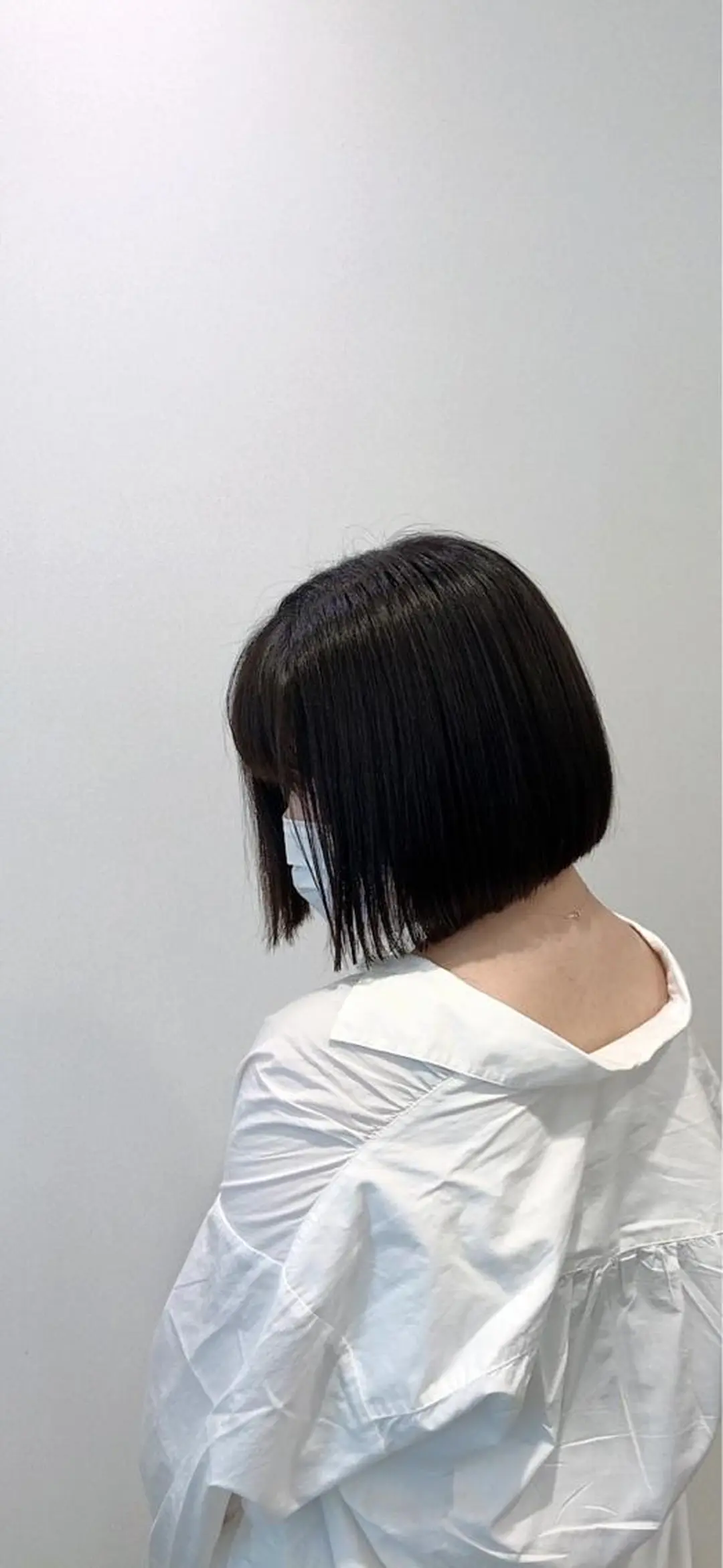 ショート ボブ 先崎 悠希のヘアスタイル