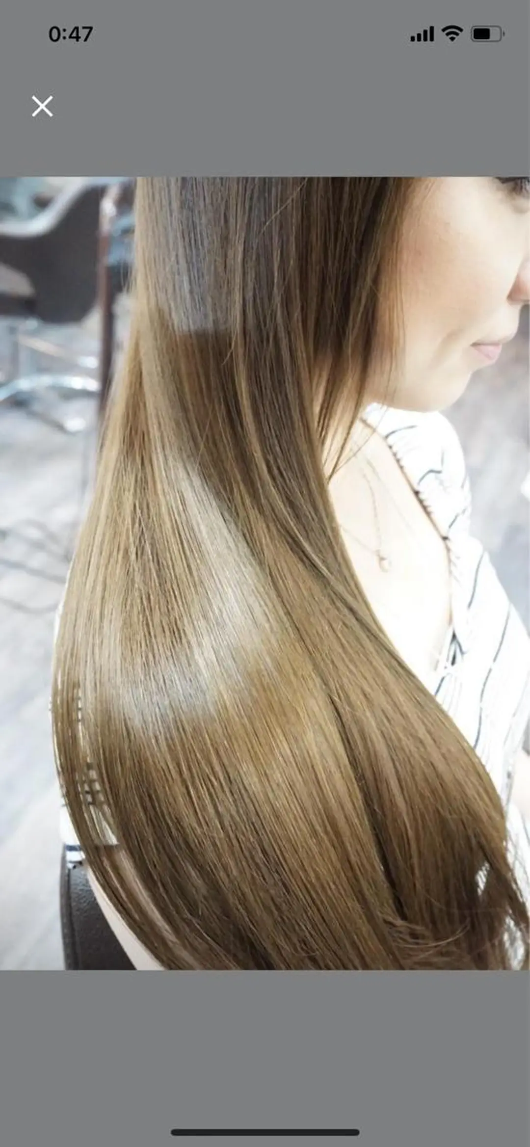 ロング 縮毛矯正 トリートメント 酸性ストレート カット 縮毛矯正 トリートメント 骨格整形カット/ ショート✂️堀夢哉のヘアスタイル