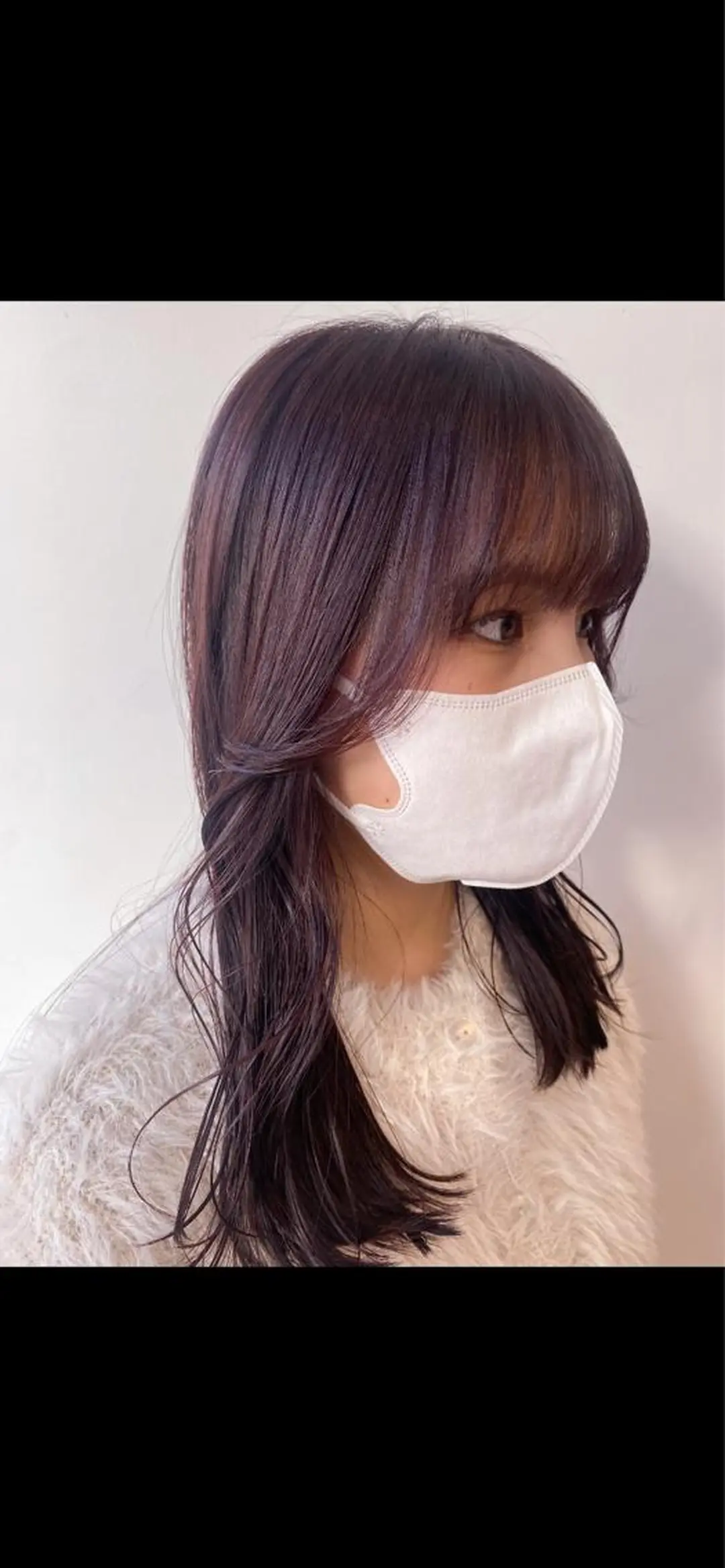 セミロング カラー ベージュカラー ラベンダーカラー ピンクカラー ピンクベージュ shiori/暖色/ レイヤー/似合わせのヘアスタイル