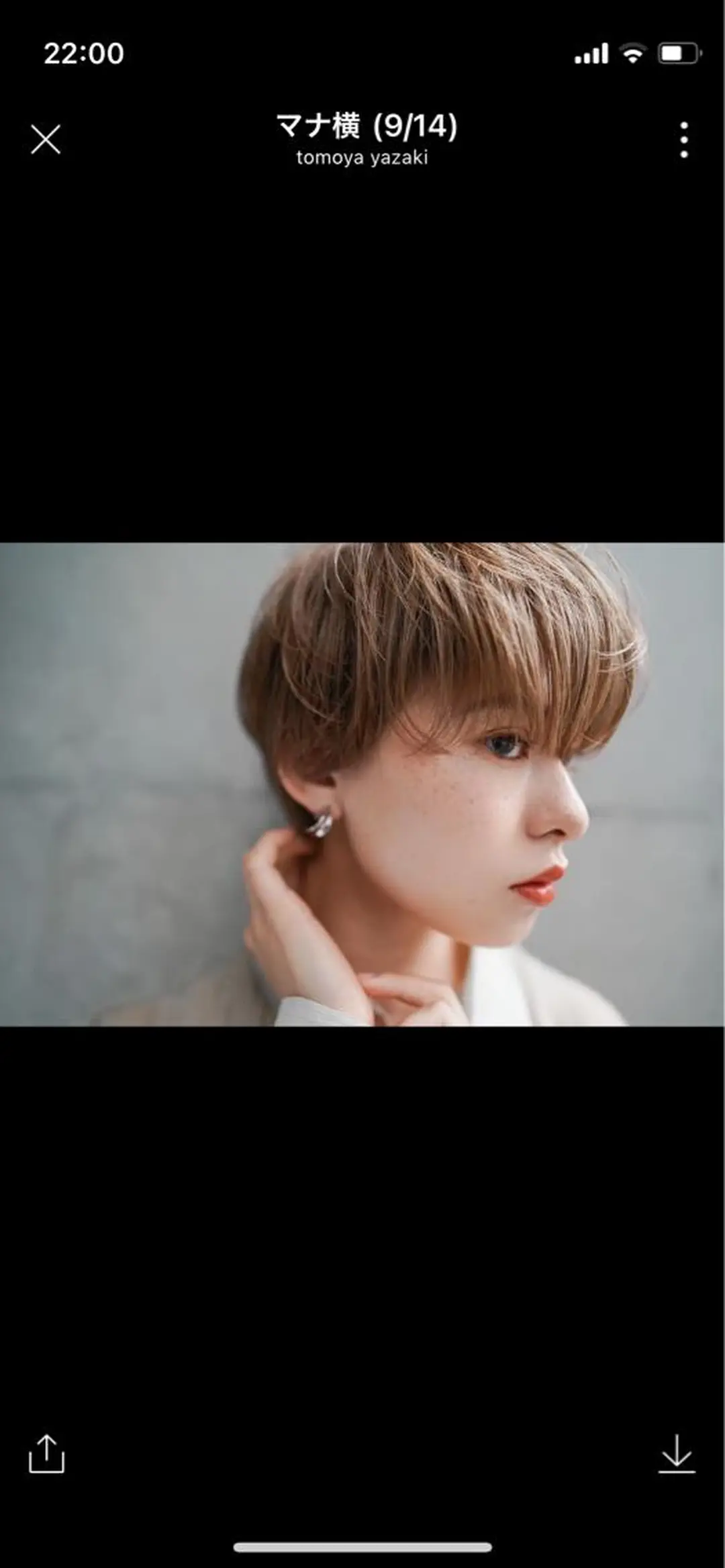 ショート カラー SALOWIN所属・レイヤー/ハッシュ カット🩵MAI🩵のヘアスタイル