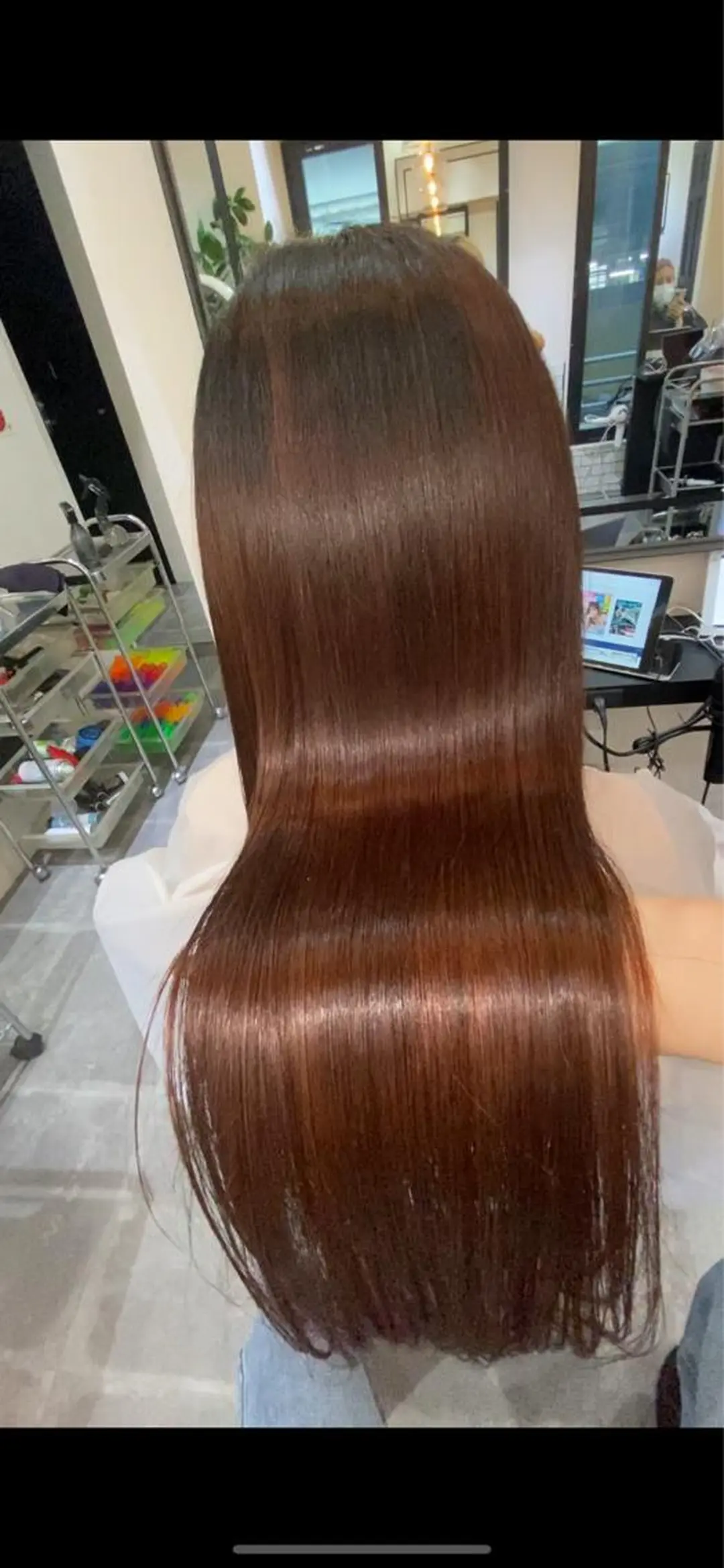 ロング 髪質改善 トリートメント カット トリートメント 美髪✨髪質改善 &艶カラーmanaeのヘアスタイル