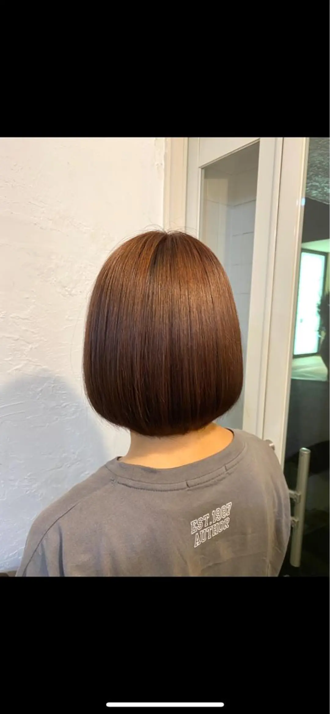 ショート カラー ブラウンカラー レッドカラー レッドブラウン Aujuaソムリエ 🎨‎♡HARUのヘアスタイル