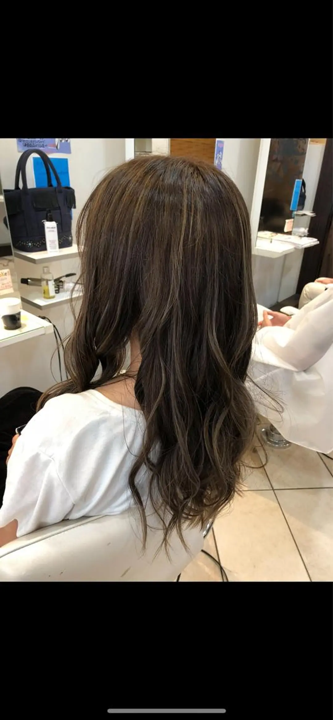 ロング カラー 💎白髪染めも対応 🙆👌山本明菜のヘアスタイル