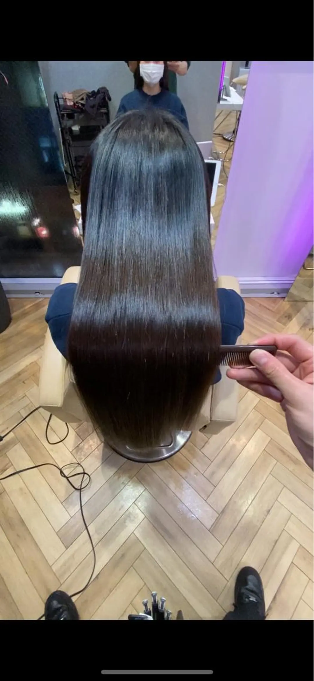 ボブ／レイヤー／髪質 改善/縮毛矯正／銀座のヘアスタイル