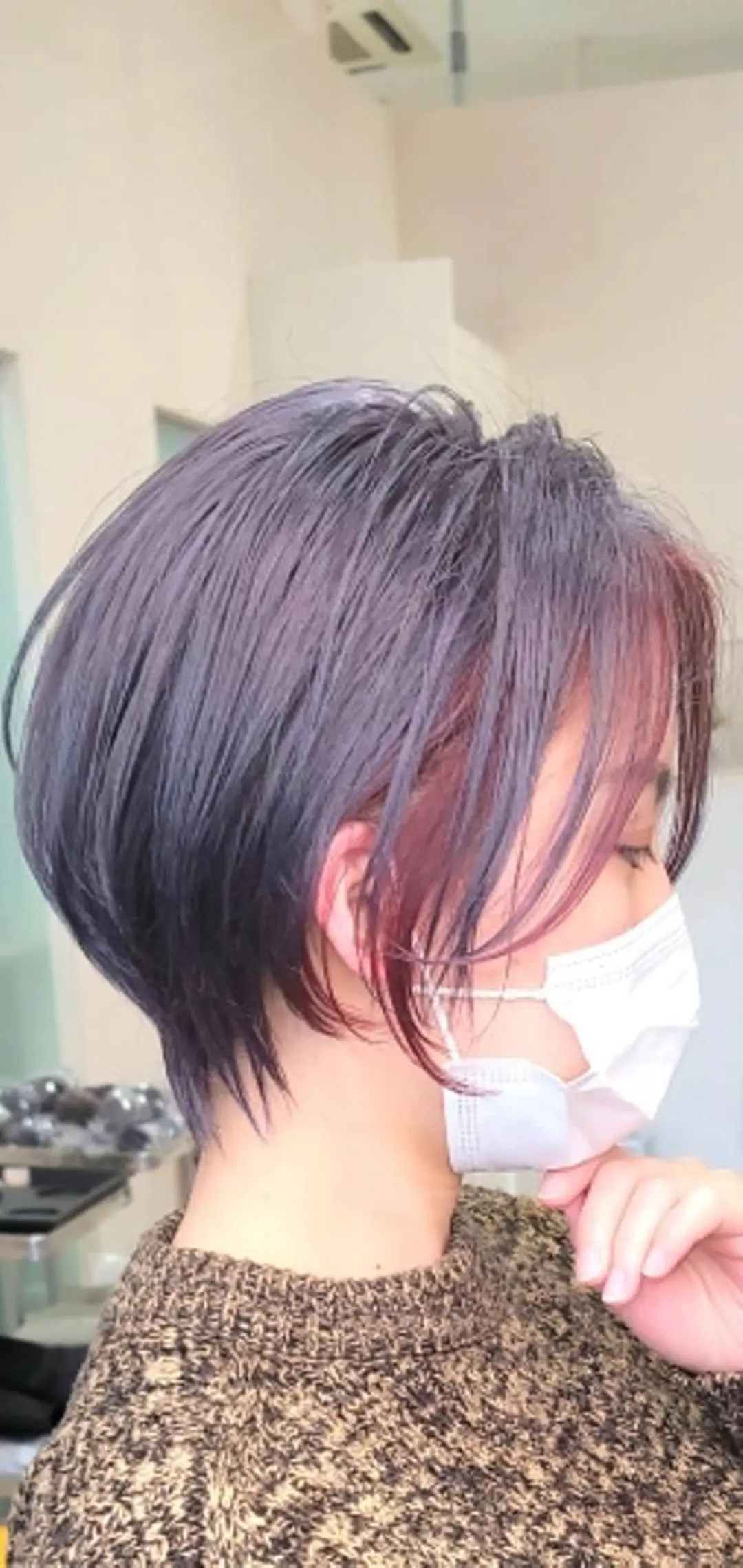 ショート カラー 小川 晃司のヘアスタイル