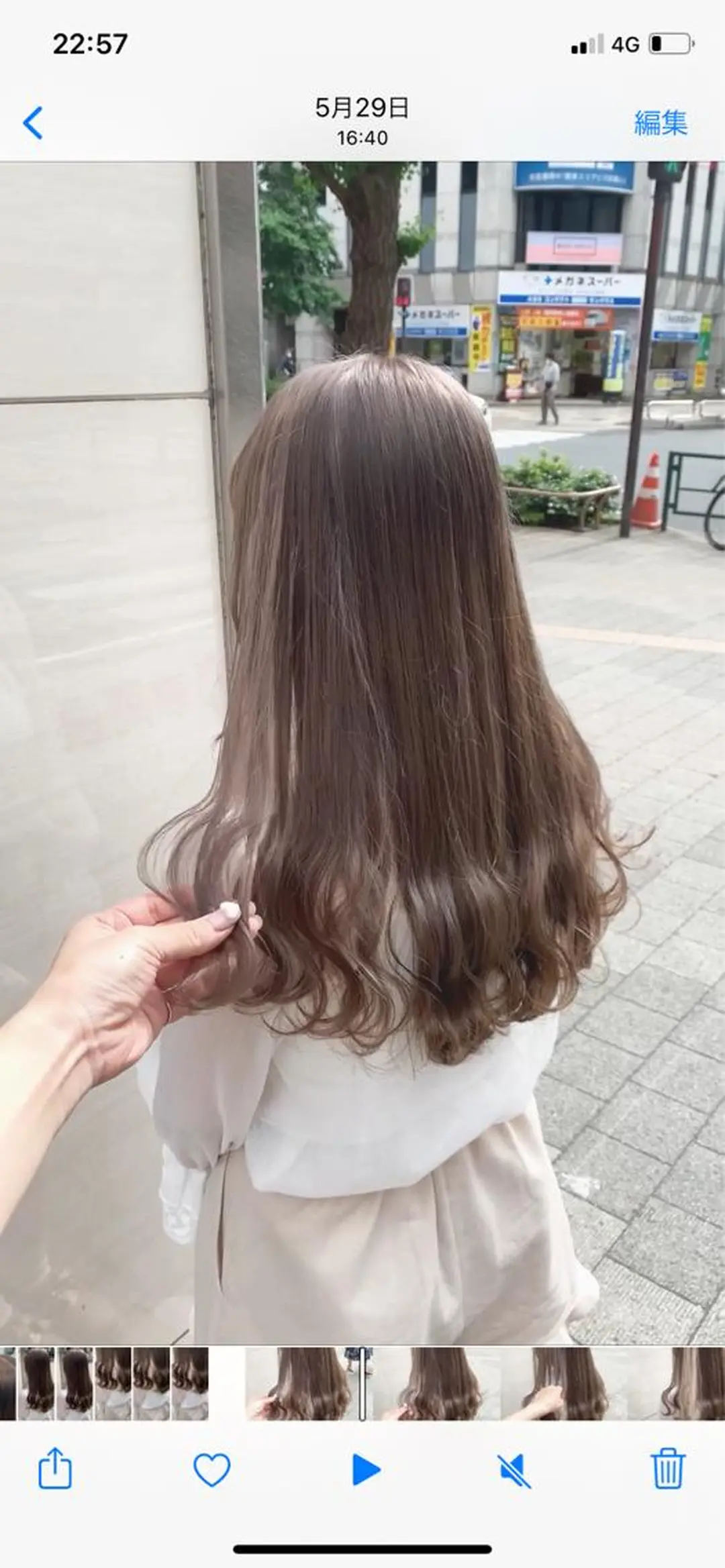 ロング カラー ヘアアレンジ 代表🎀 ふわモテ愛 され髪🩷yumiのヘアスタイル