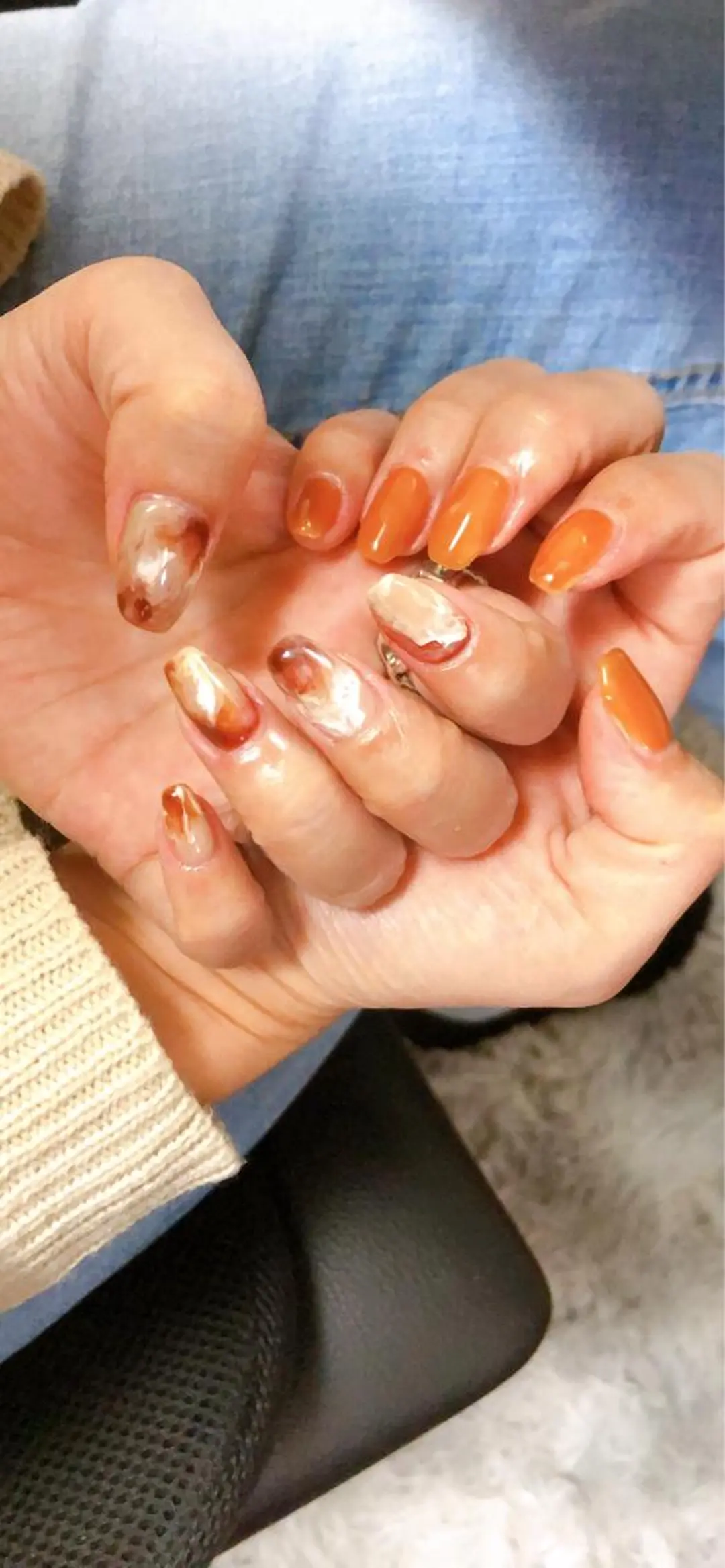 ネイル アートネイル ワンカラーネイル Ｍ☆NAIL asamiのネイルデザイン