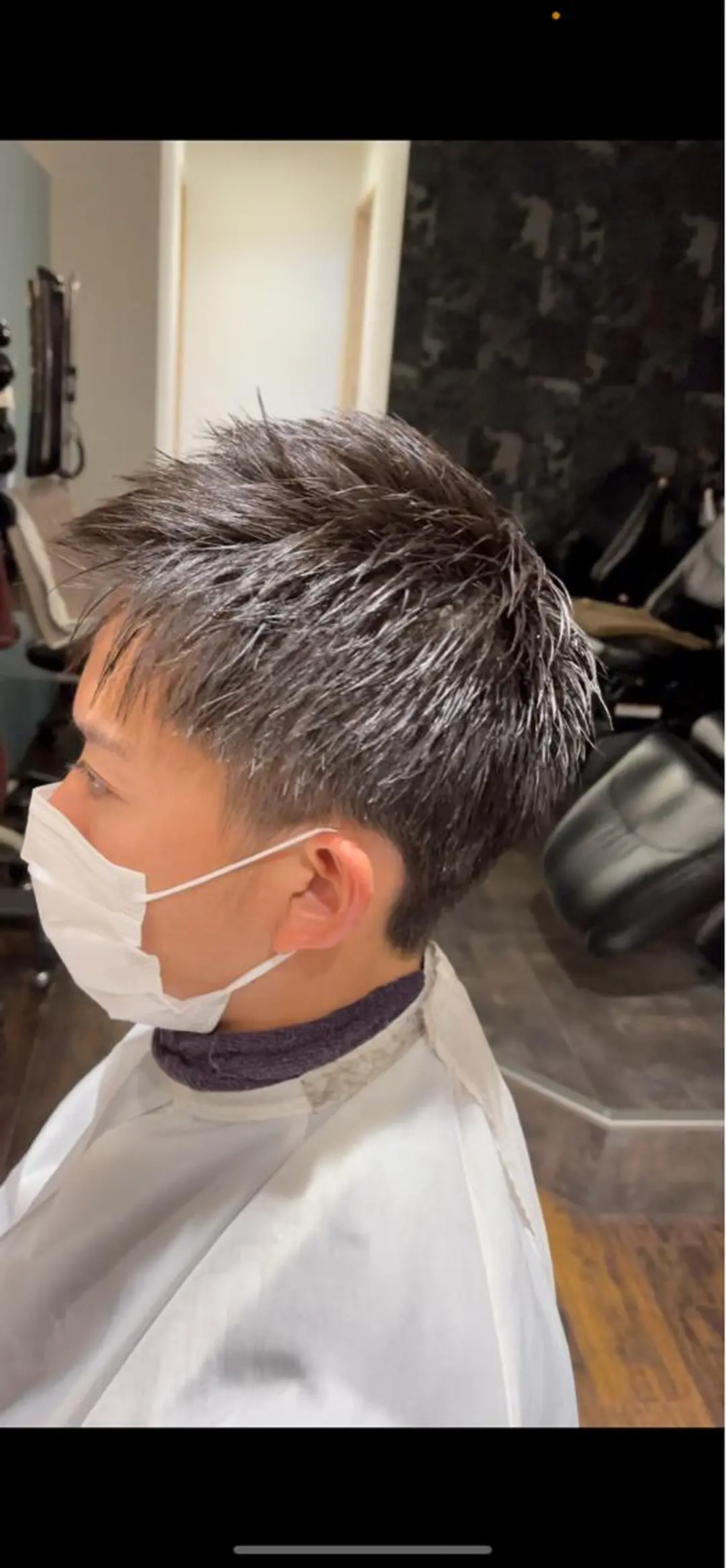 ショート メンズ カット 渡部翔【蕨】髪質改善 ➕透明感カラー✨のヘアスタイル