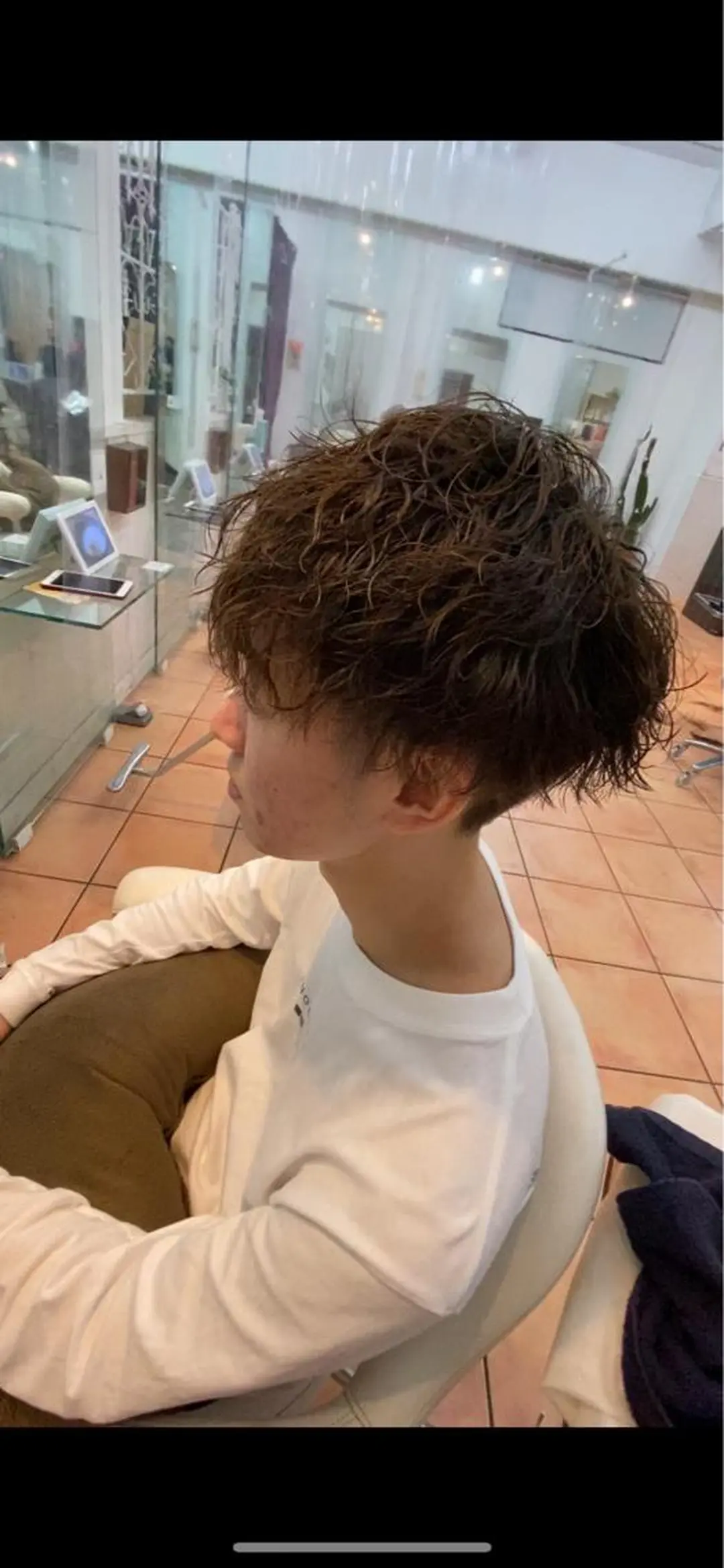 パーマ メンズ 大人メンズヘア アドバイザーkaiのヘアスタイル
