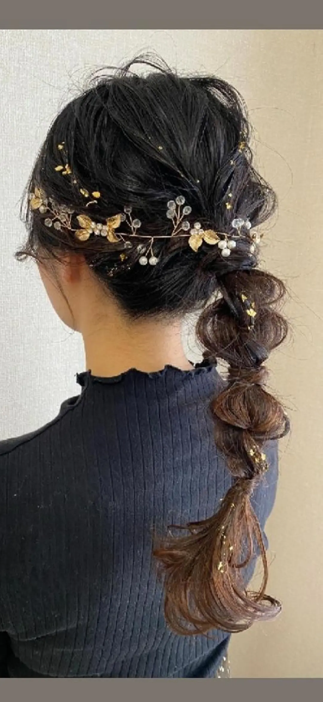 ロング カラー 関口 友菜のヘアスタイル