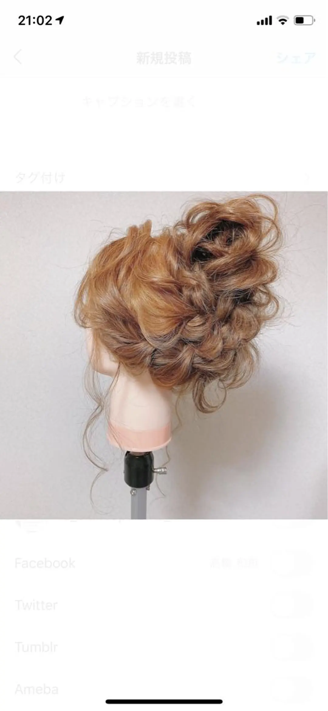 ミディアム ヘアアレンジ 堀 和恵の眉毛・アイブロウイメージ