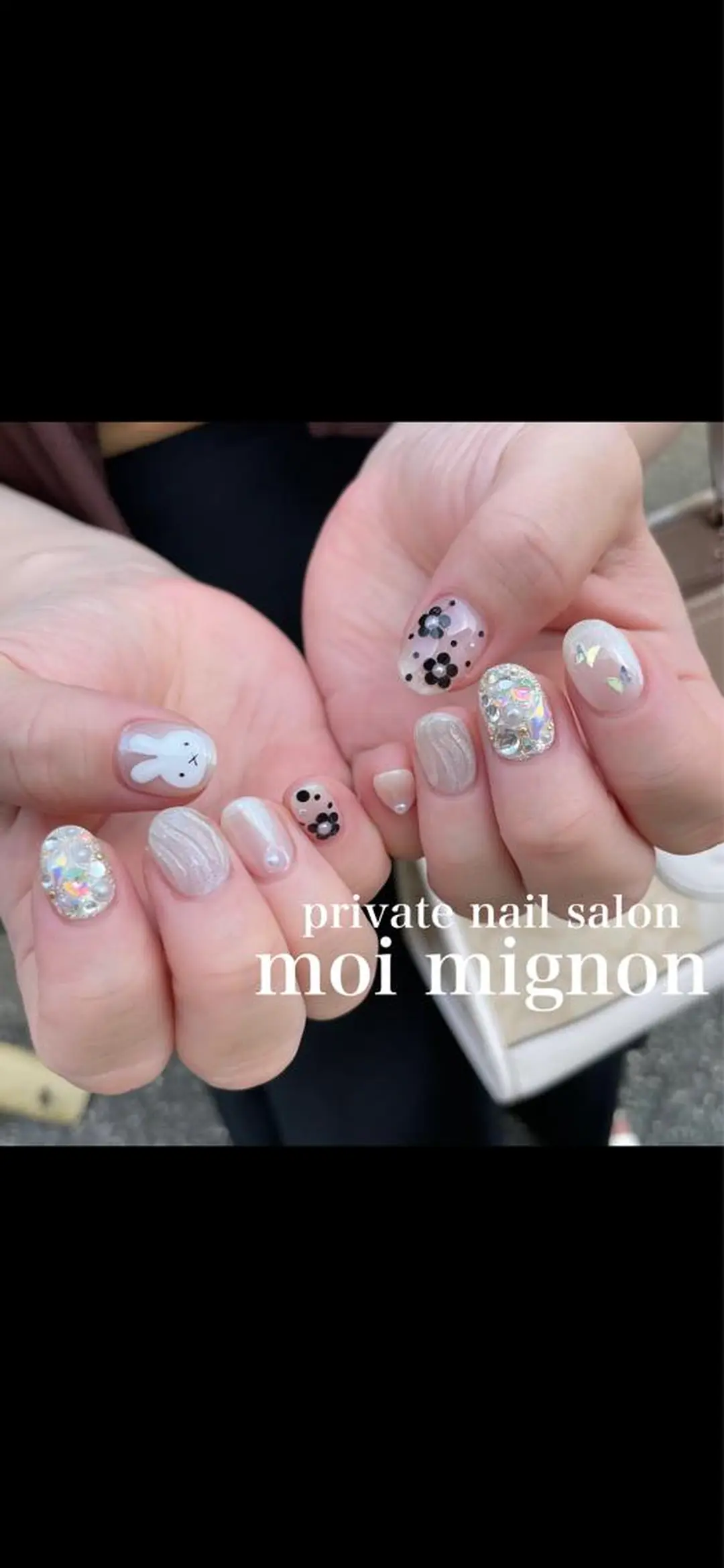 ネイル アートネイル オーロラネイル ストーンネイル ハンドネイル nailist Aki♡のネイルデザイン