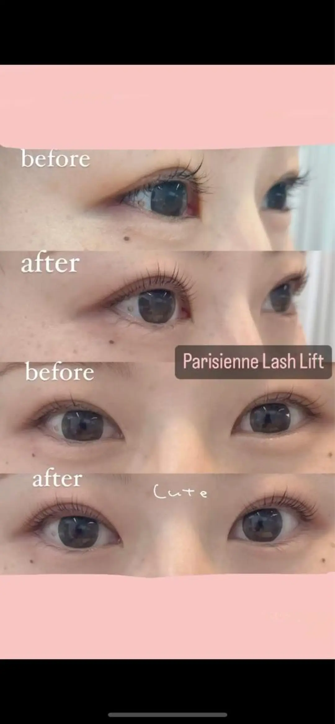 マツエク・マツパ パリジェンヌラッシュリフト マツパ eyelist♡ REIKAのマツエク・マツパデザイン