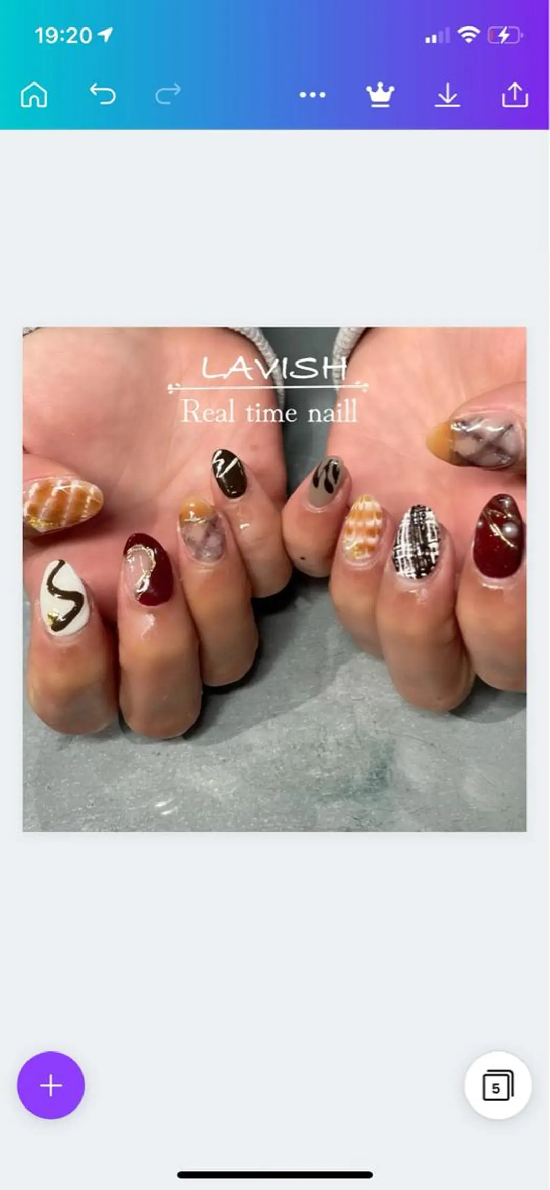 ネイル LAVISH nail salonのヘアスタイル
