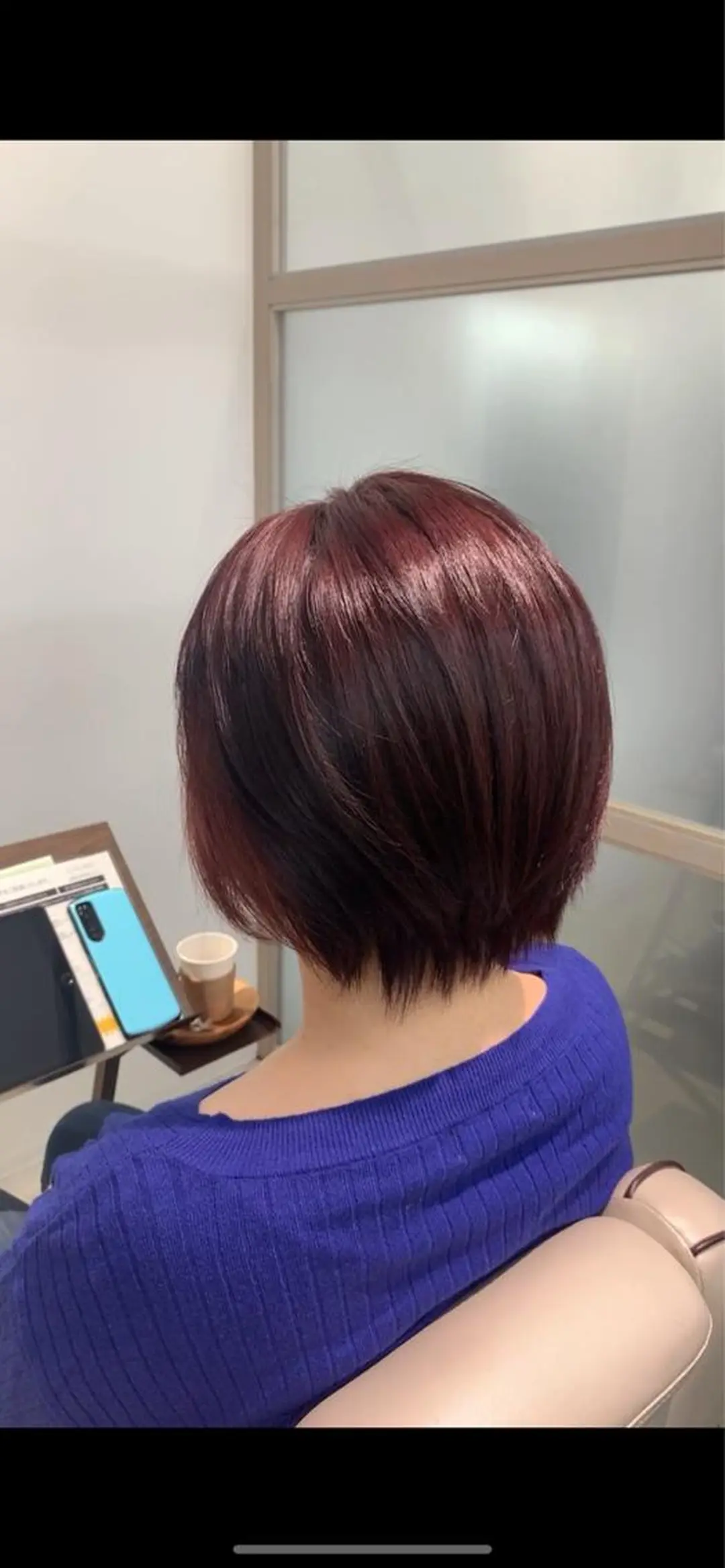 ショート 髪質改善×艶カラー Haruのヘアスタイル