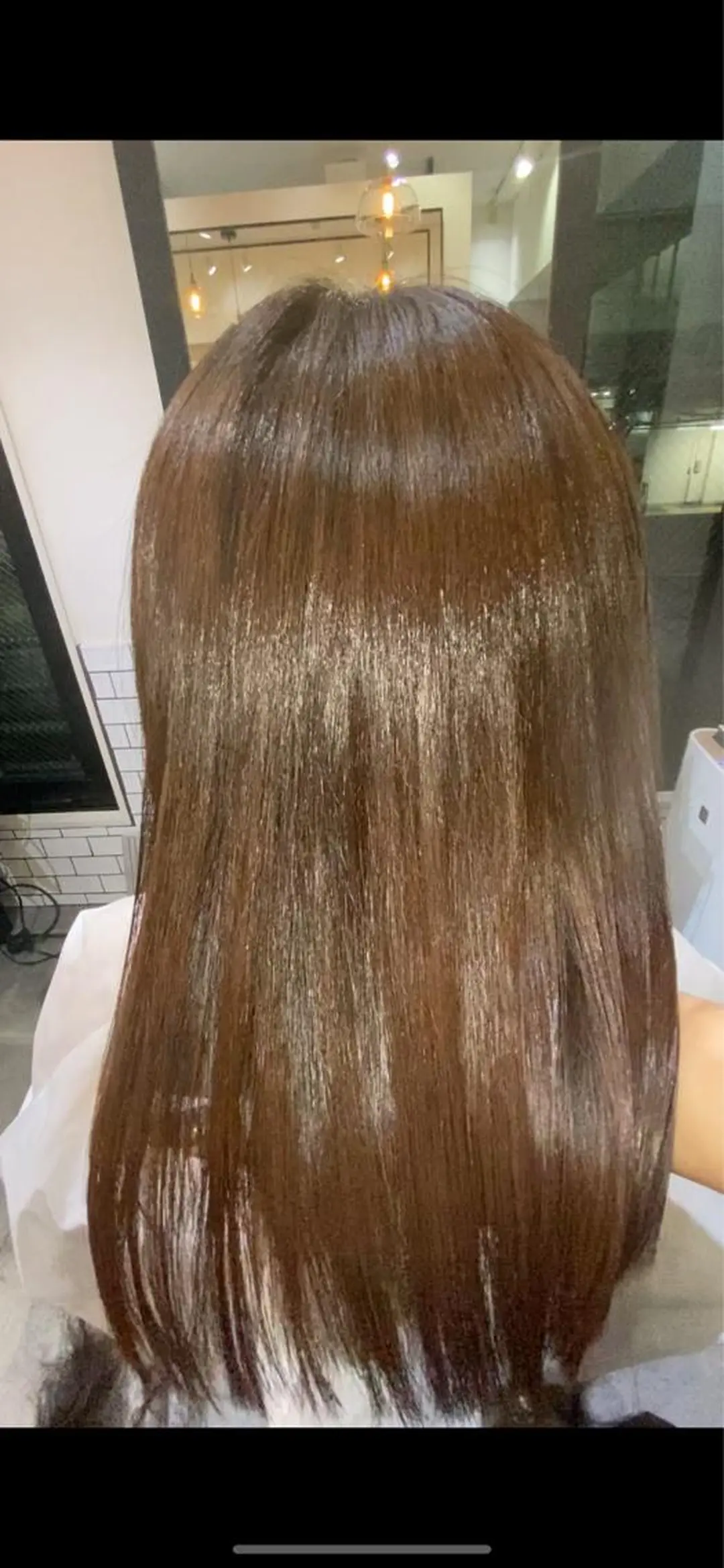 ミディアム 髪質改善 トリートメント トリートメント 美髪✨髪質改善 &艶カラーmanaeのヘアスタイル