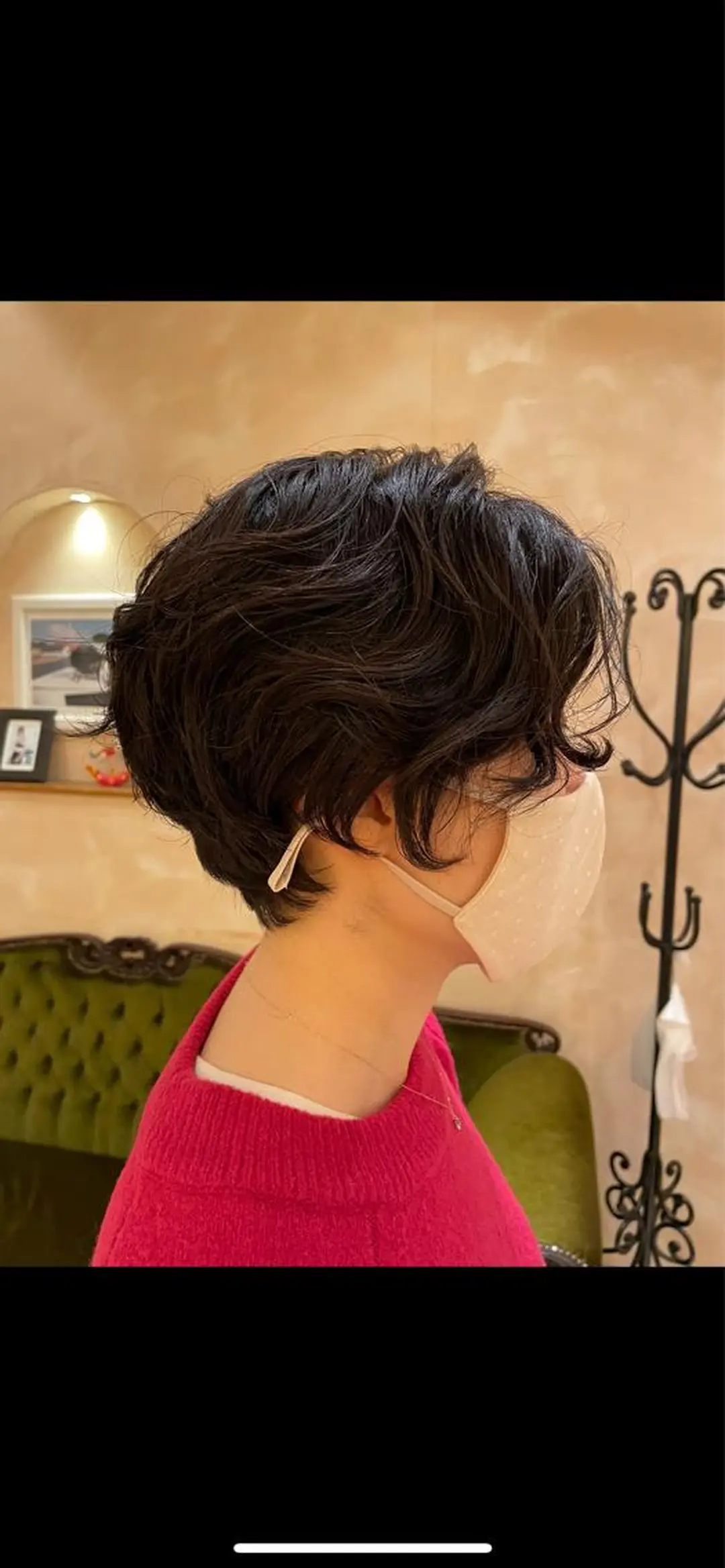 ショート ボブ ホノカのヘアスタイル