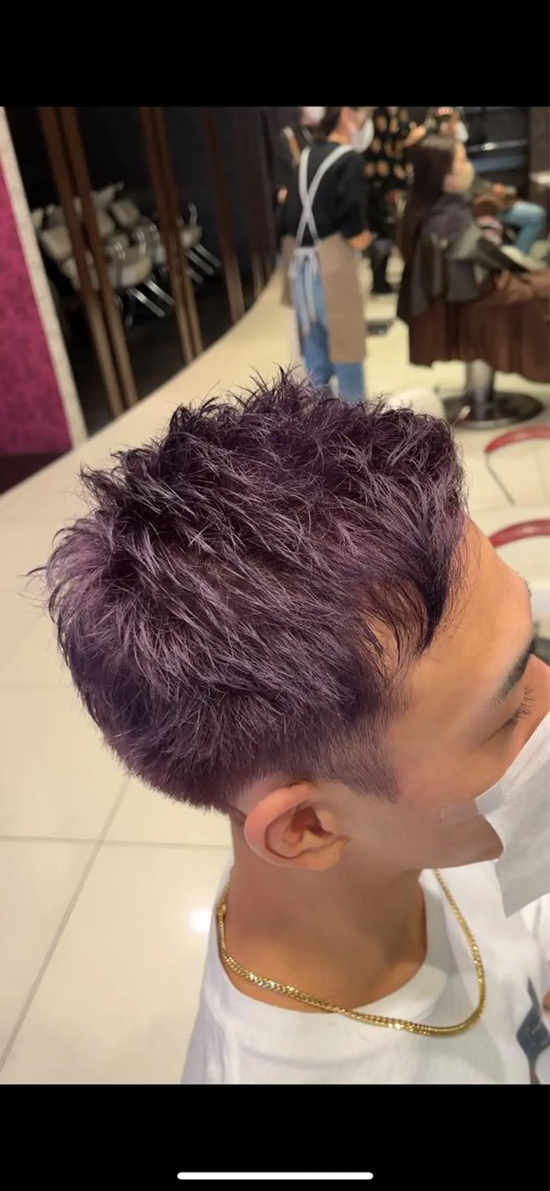 カラー メンズ 縮毛/髪質改善 上野颯太のヘアスタイル