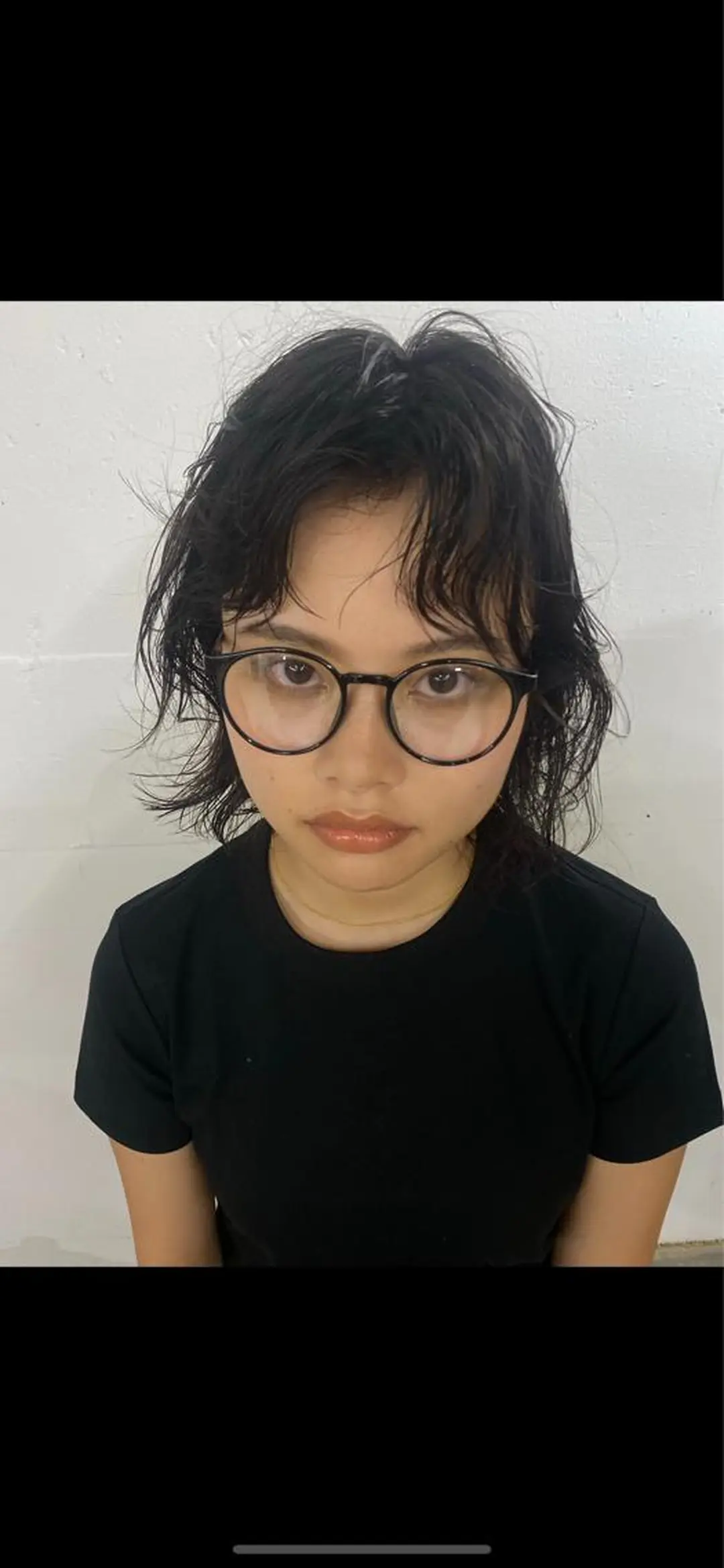 ショート パーマ 山岸 未玖のヘアスタイル