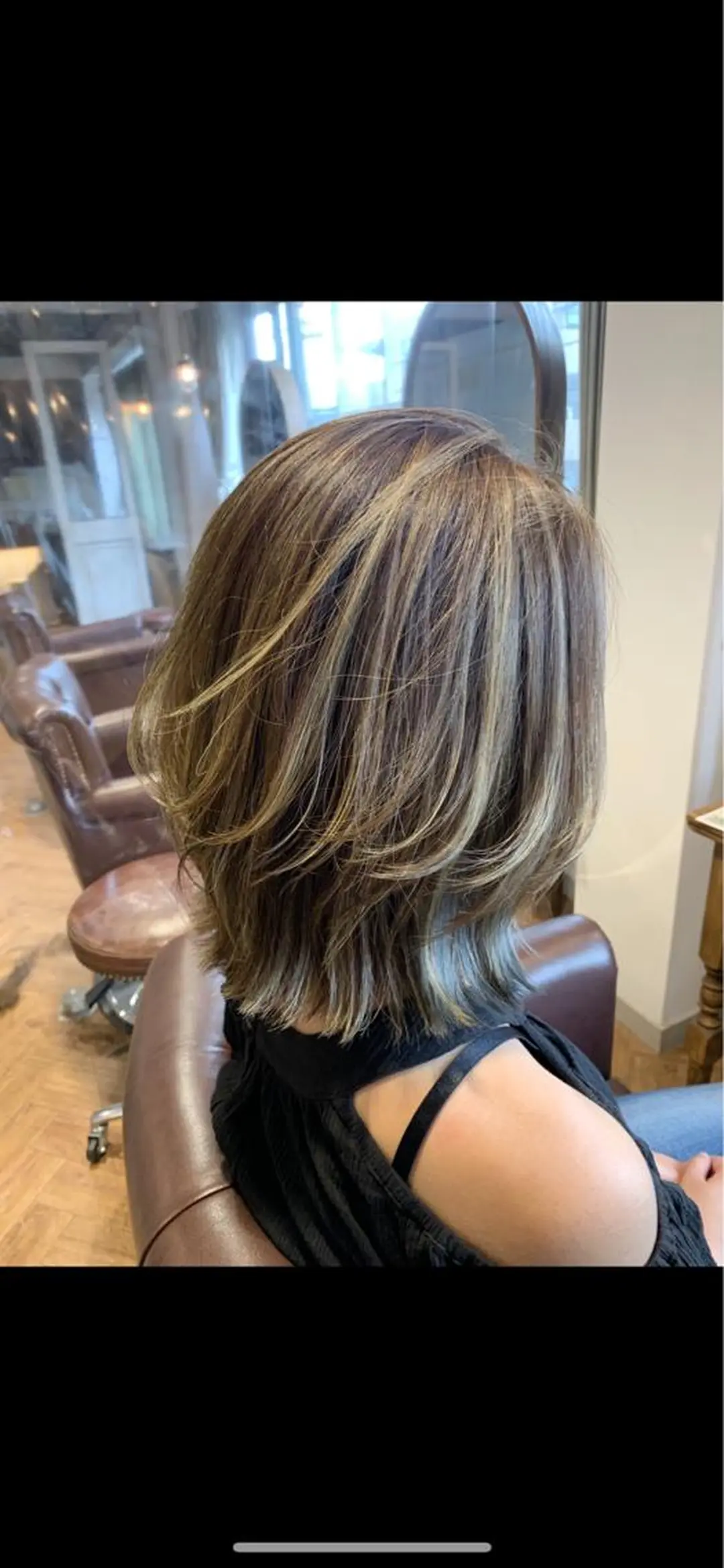 ミディアム カラー パーマ ヘアアレンジ メンズ キッズ ネイル マツエク・マツパ カット ヘアカラー トリートメント 韓国♡ハイライト ♡YURIのヘアスタイル