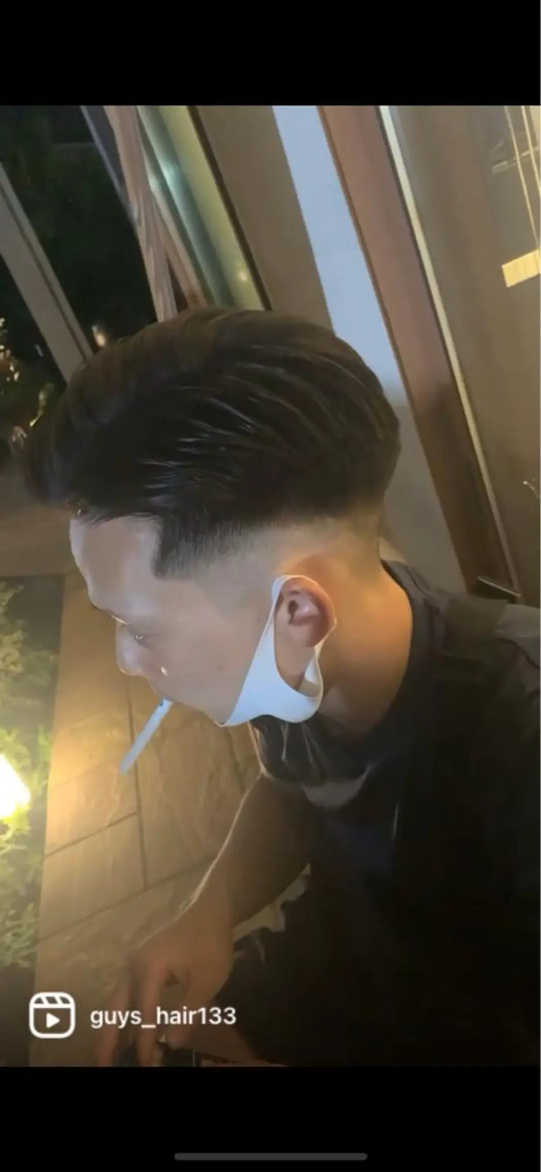 ショート メンズ フェードカット スキンフェード 二本木 秀成のヘアスタイル