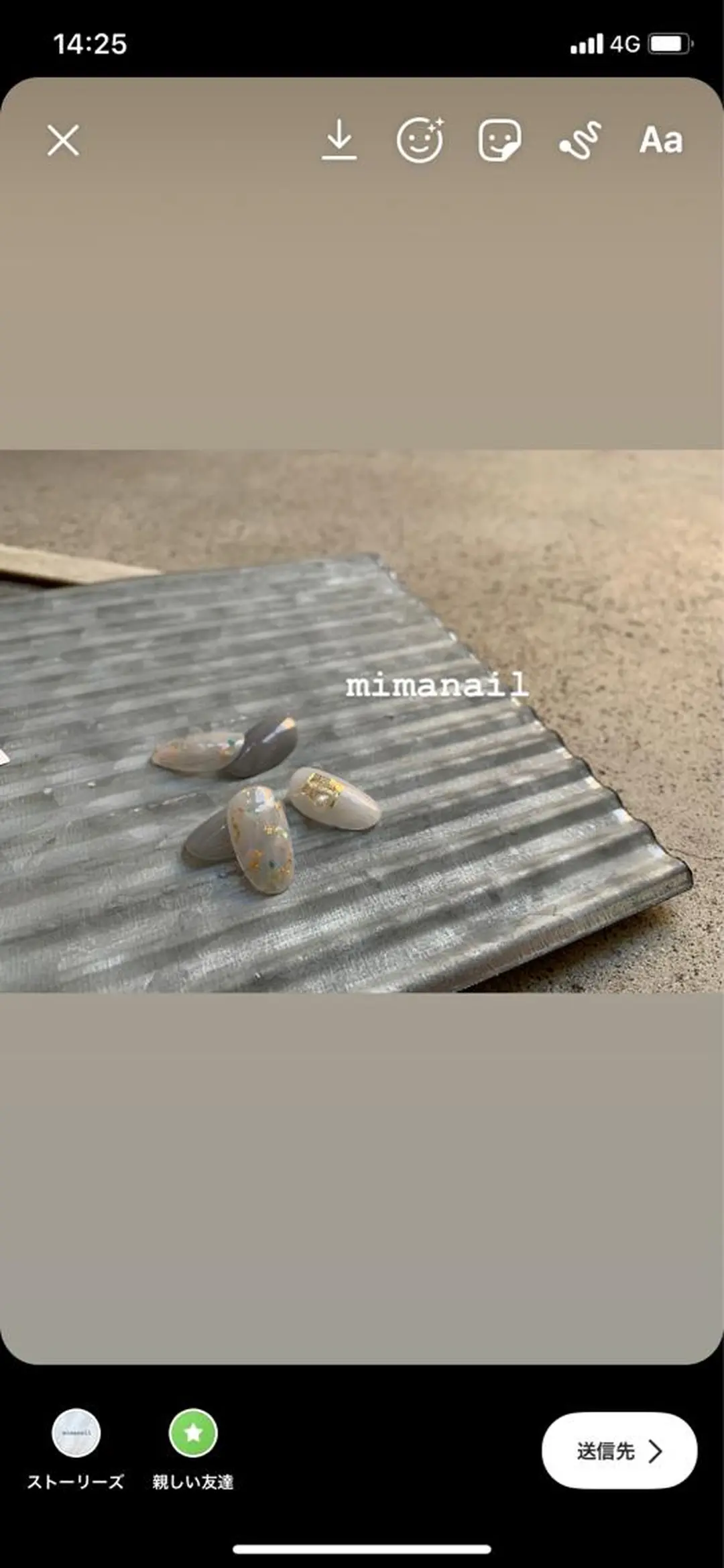 ネイル mima nailのネイルデザイン