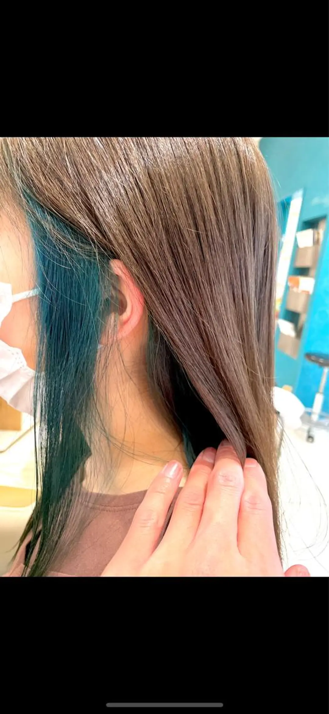 カラー 畑山 竜也のヘアスタイル