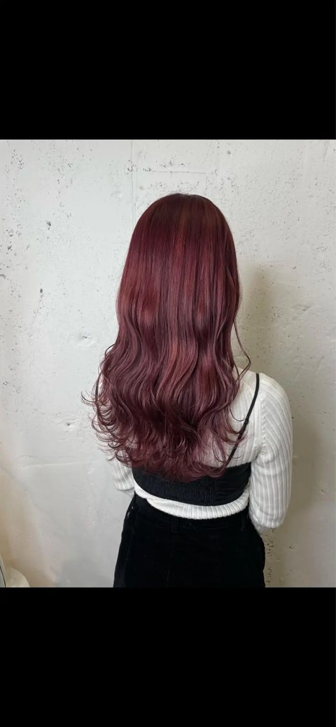 ロング ヘアカラー 🌷韓国顔周りカット ×艶カラーaki🌷のヘアスタイル