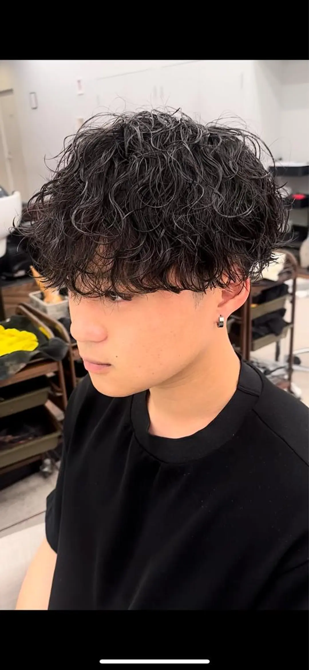 パーマ メンズ カット パーマ 🍐シャドウパーマ メンズ特化/守岡🍐のヘアスタイル