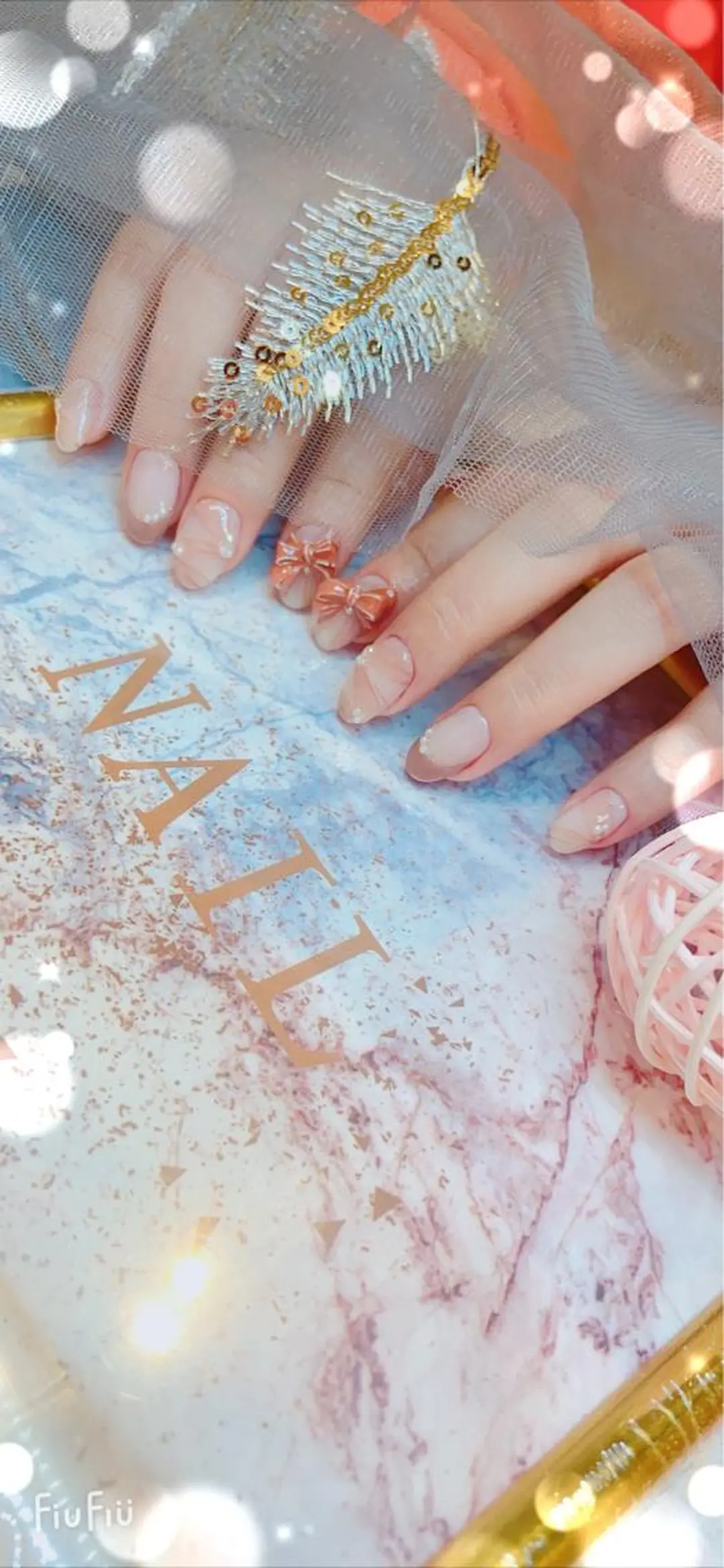 ネイル 長さだし専門店 M2　rikaのネイルデザイン