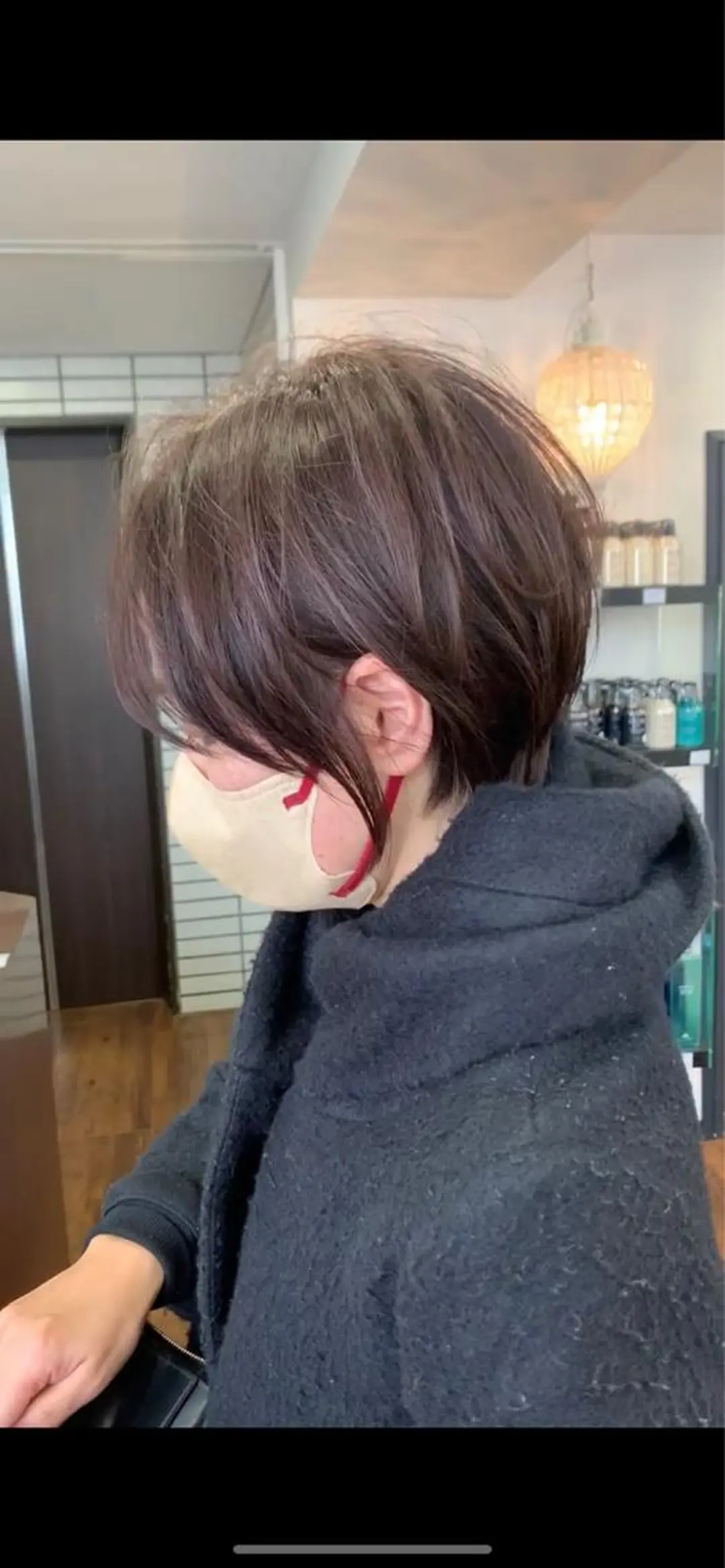 ショート 縮毛矯正/ショート/ レイヤー/畑中正敏のヘアスタイル