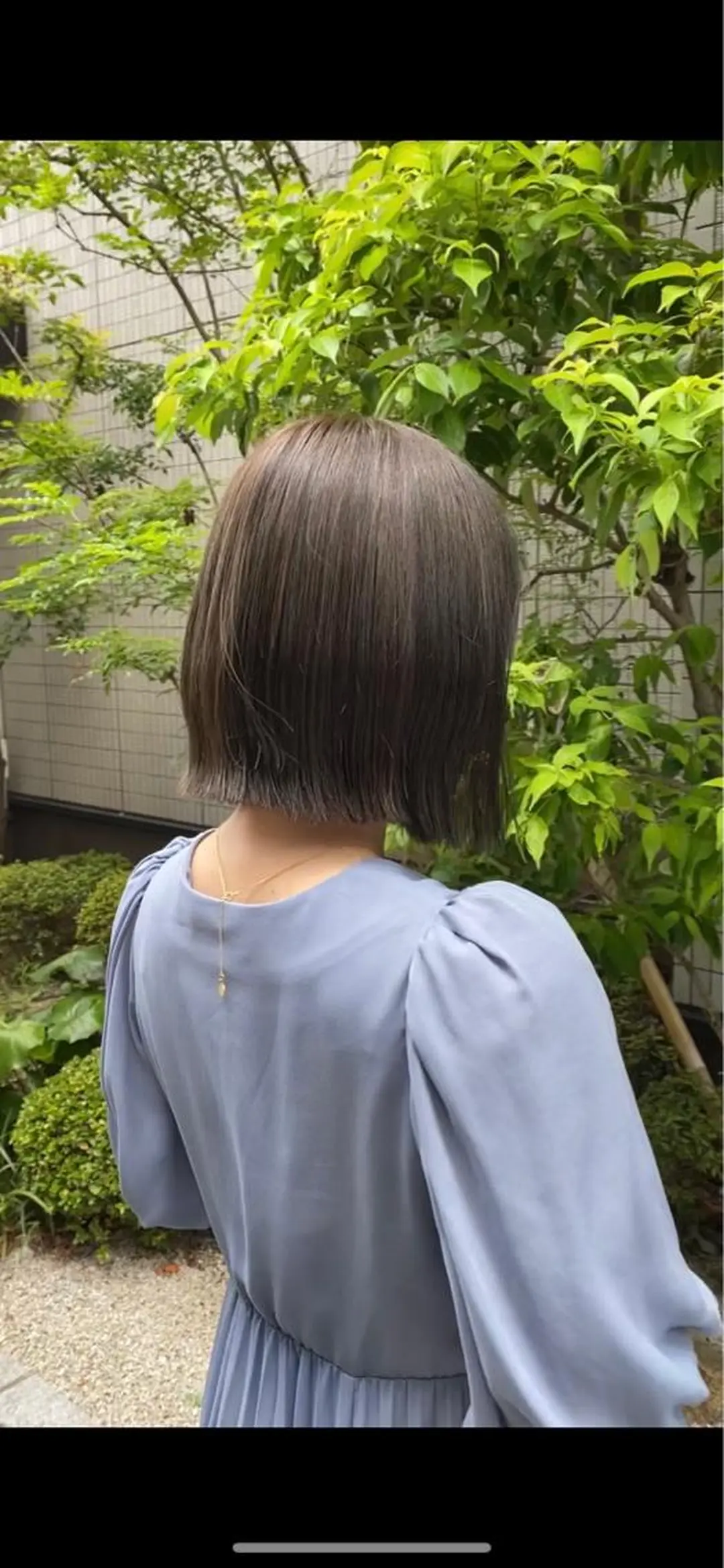 ショート カラー ワンレンボブ ショートボブ ブリーチ ハイトーンカラー インナーカラー 🌿レイヤー/ブリー チ/🌿‬JINのヘアスタイル