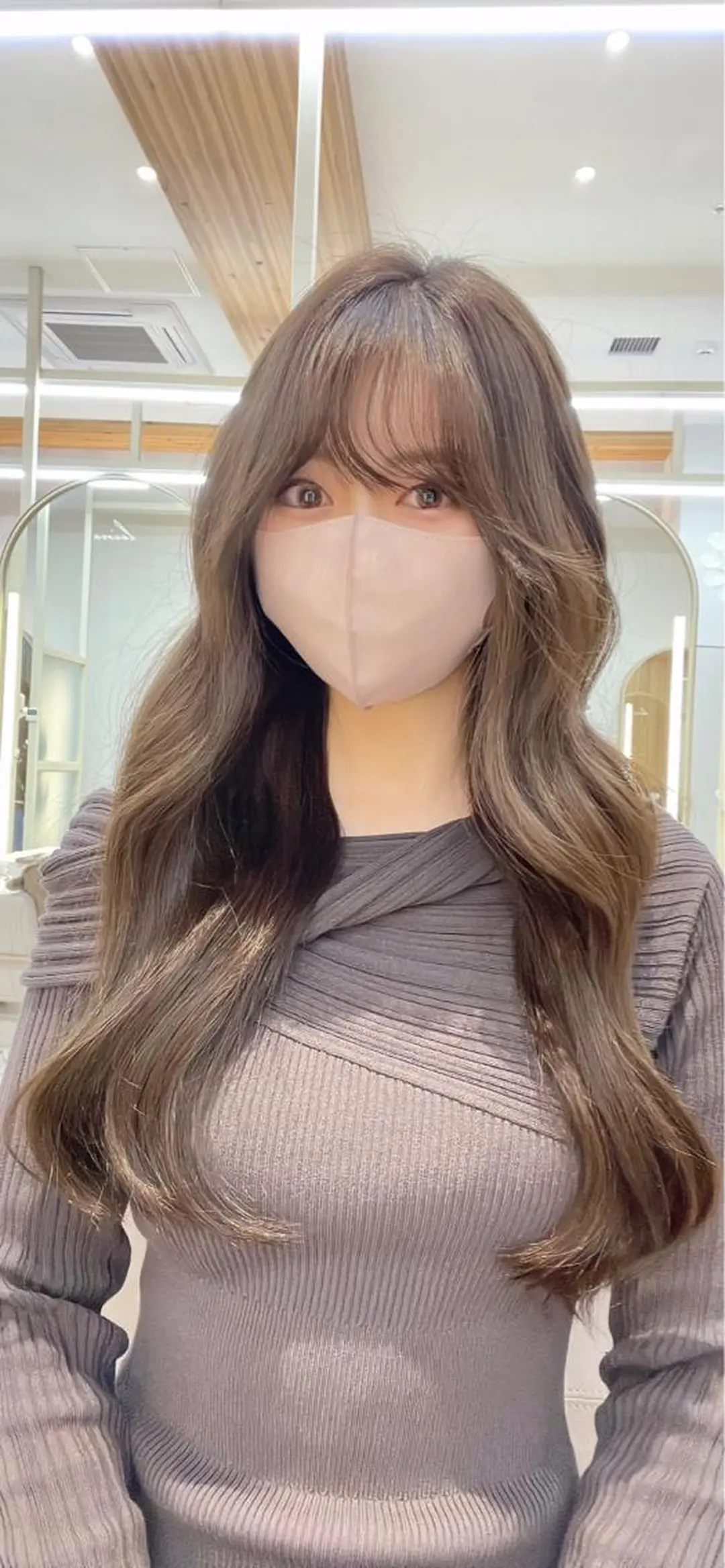 ロング カラー レイヤー/顔周り /透明感/TAKUのヘアスタイル