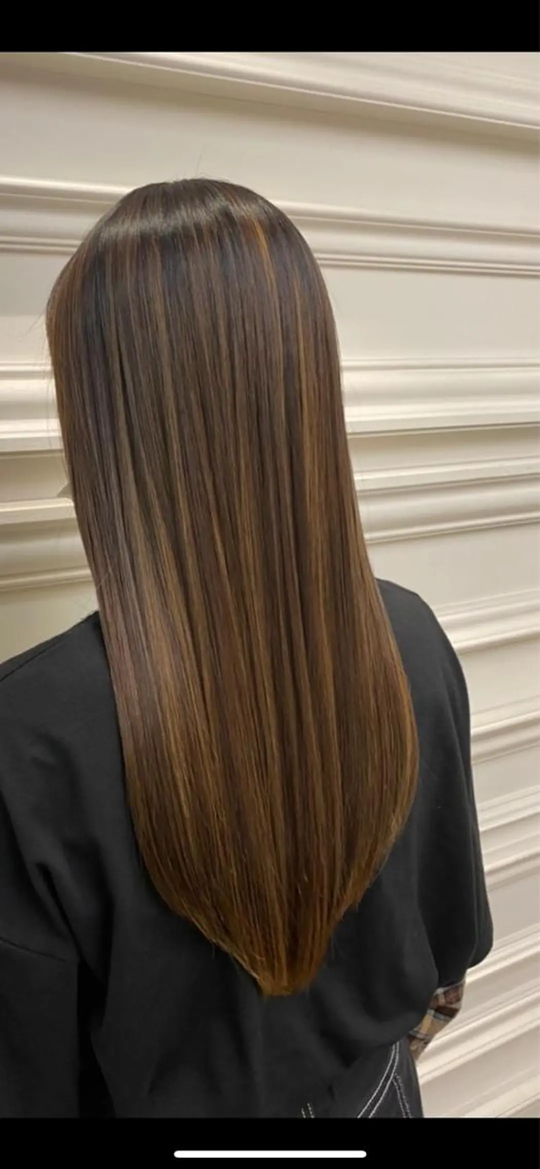 ロング 髪質改善イノアカラー 富澤ショウタのヘアスタイル