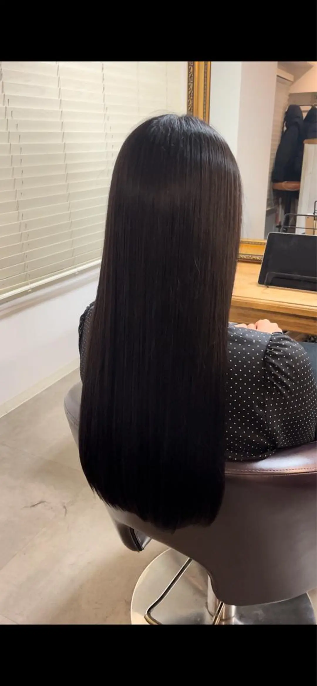 ロング トリートメント カット トリートメント ヘアセット 縮毛矯正✨グレー ジュカラー✨MOEのヘアスタイル