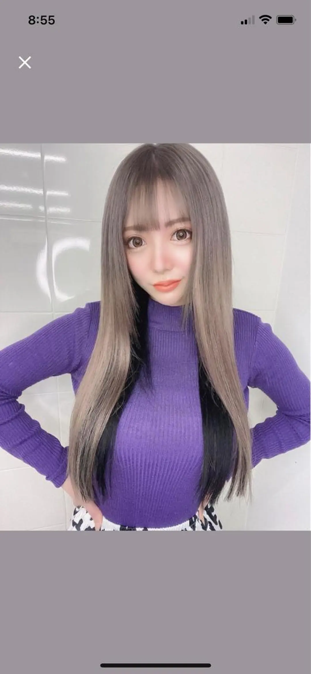 ロング カラー エクステ 糸川 伸樹のヘアスタイル