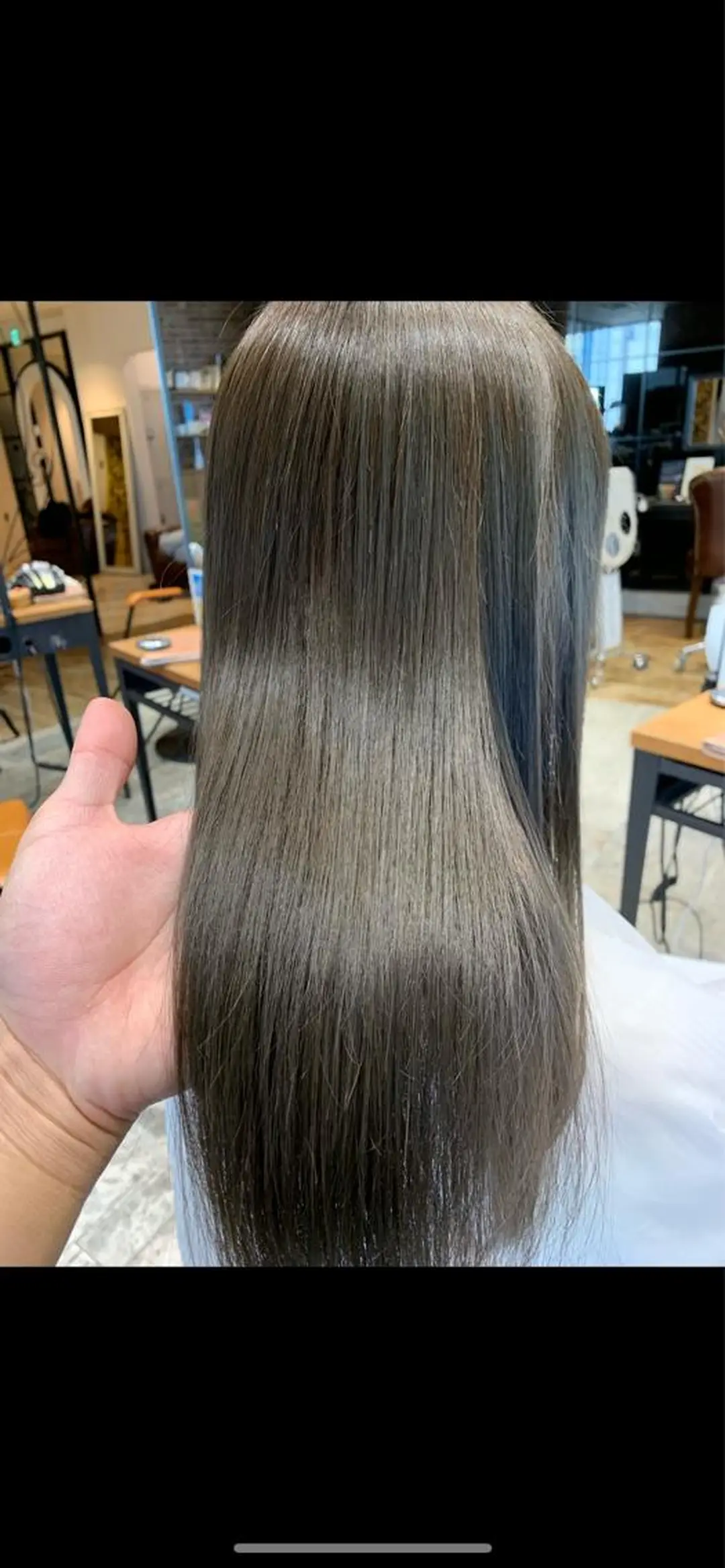 カラー 新宿✨顔周りカット 韓国ヘア/坂本亜裟海のヘアスタイル