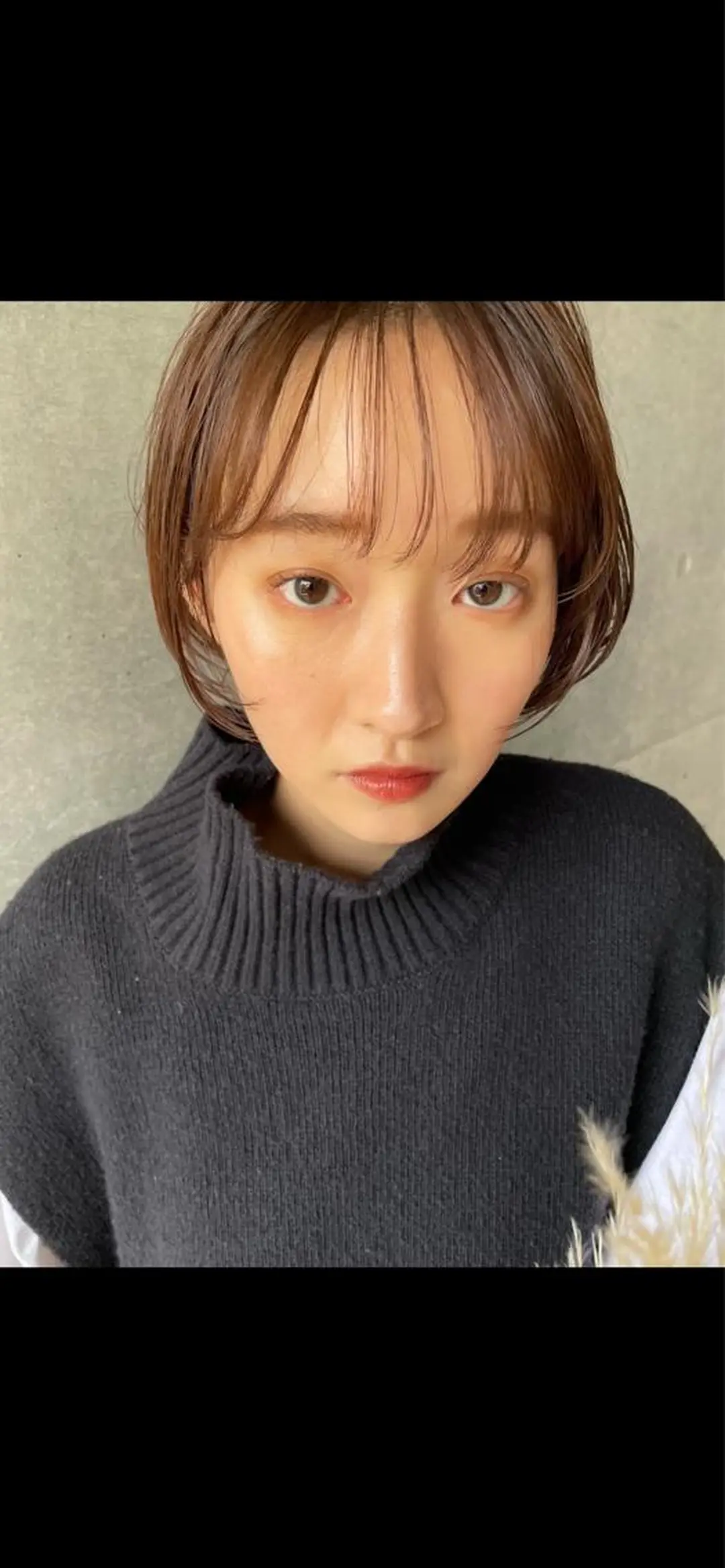 ショート タンバルモリパーマ 礒井メンキのヘアスタイル