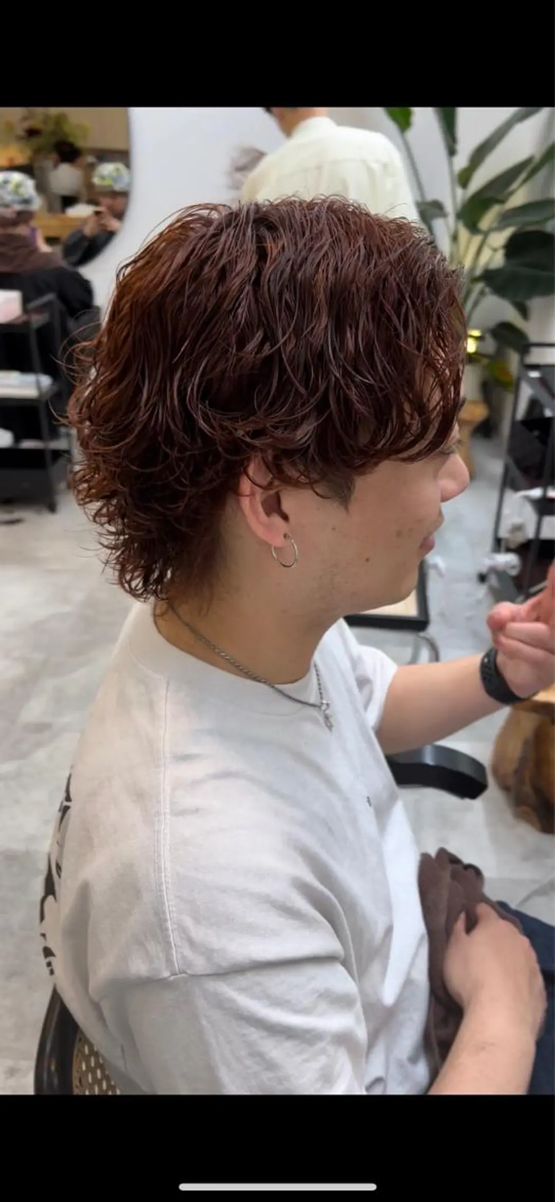 パーマ メンズ カット パーマ 🔥メンズ特化🔥 永瀬椋のヘアスタイル