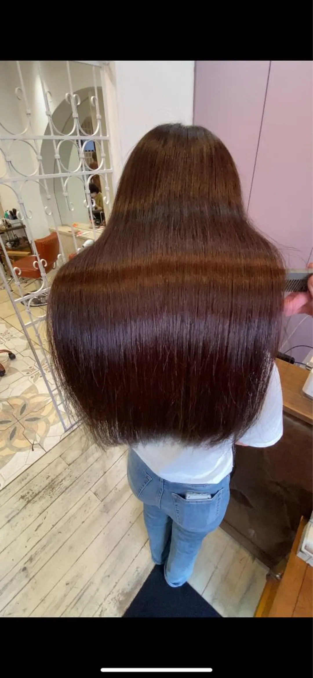 ロング ウルフ/レイヤー /髪質改善　ナユタのヘアスタイル