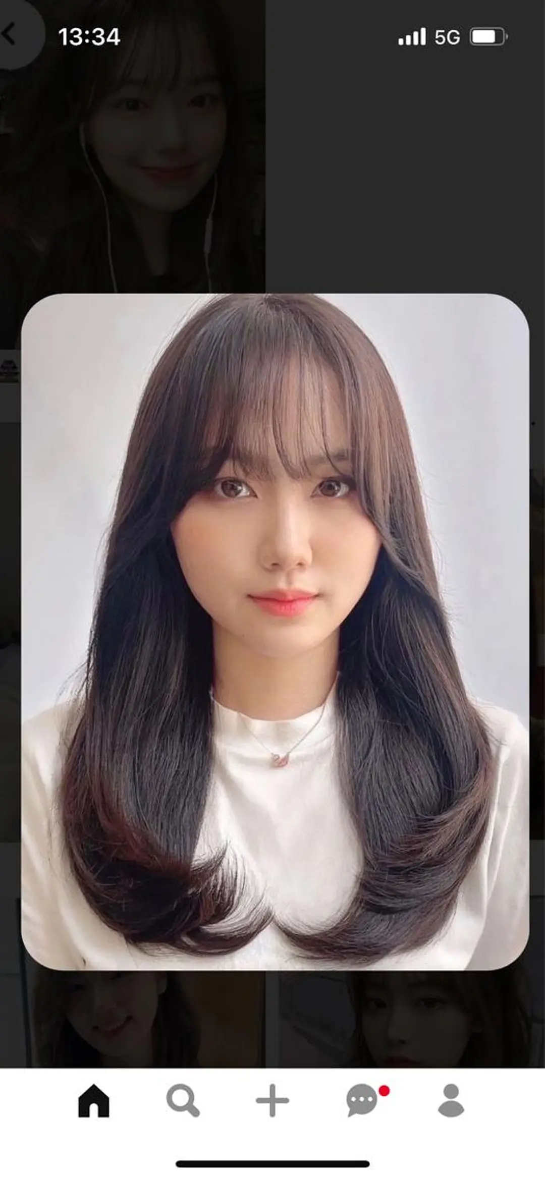 ロング 韓国好き🇰🇷 美容師MIKUのヘアスタイル