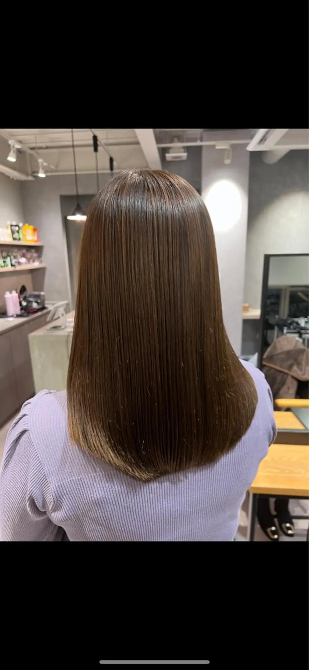 セミロング 【髪質改善🌿】木本 志歩のヘアスタイル