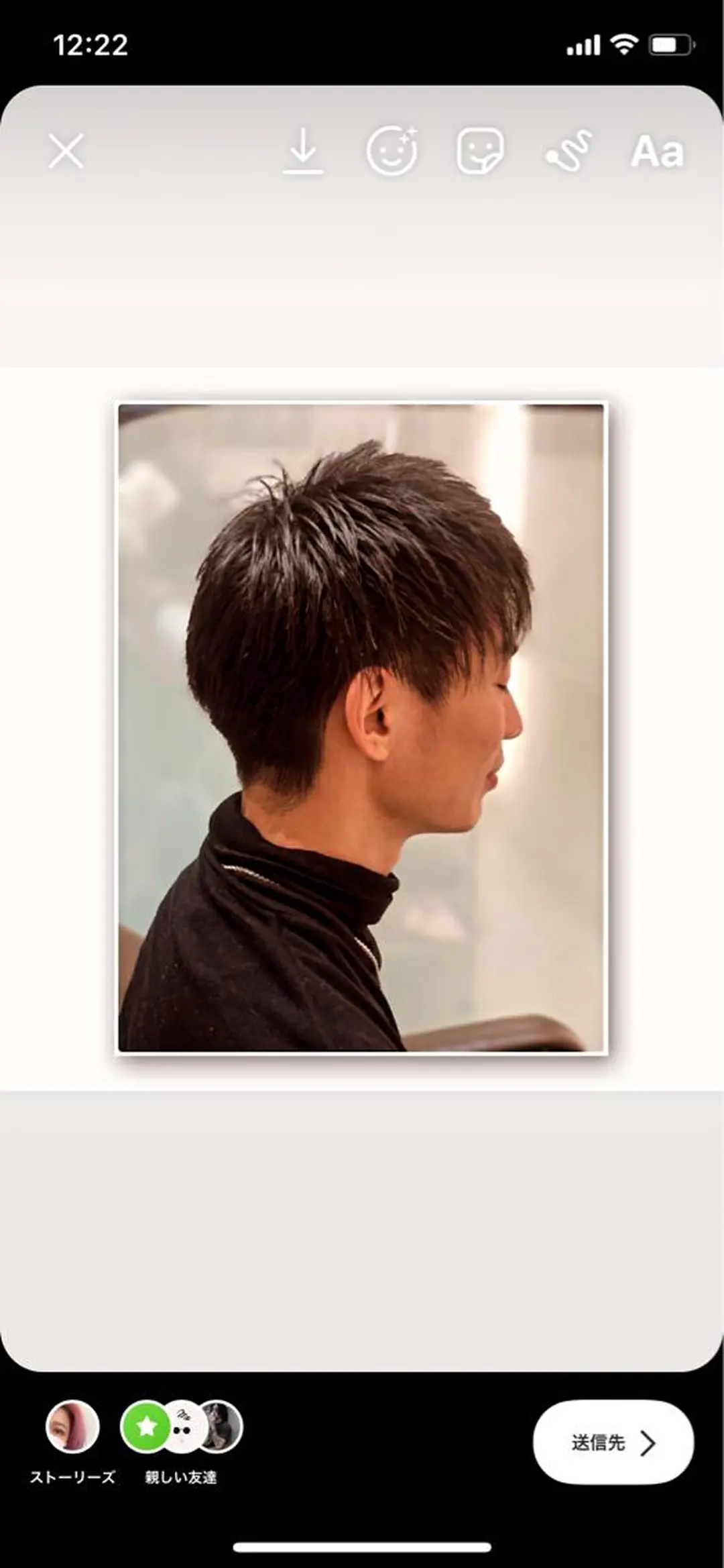 メンズ y.e cocoのマツエク・マツパデザイン