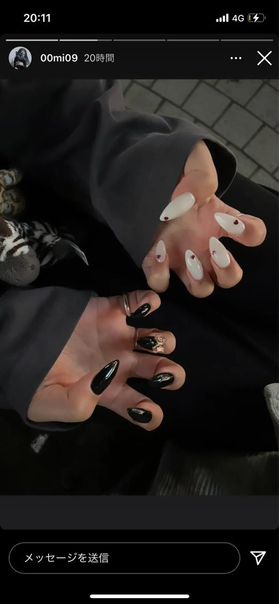 ネイル 知花 梨花のネイルデザイン