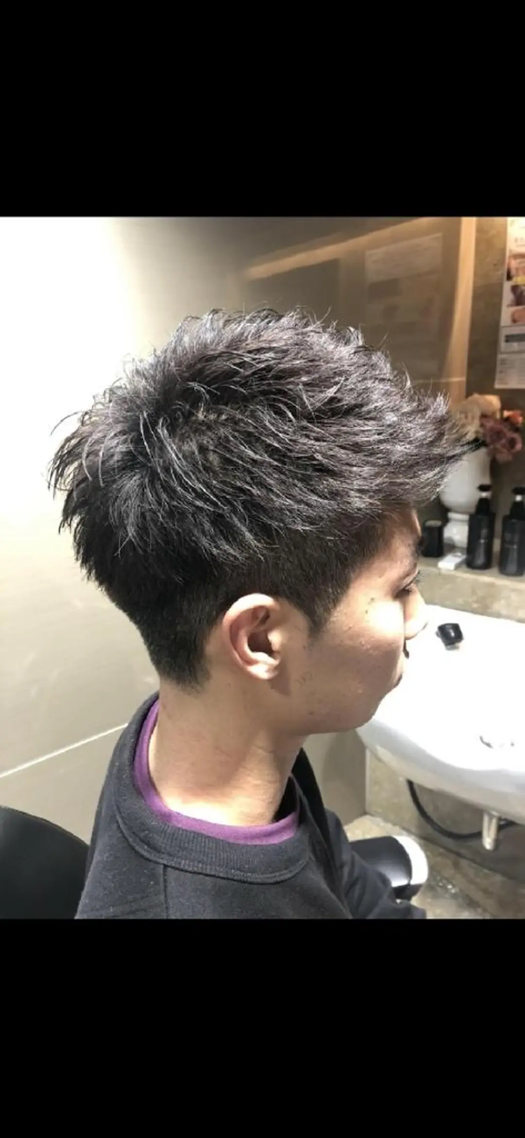 ショート メンズ 餘野 玲渚のヘアスタイル